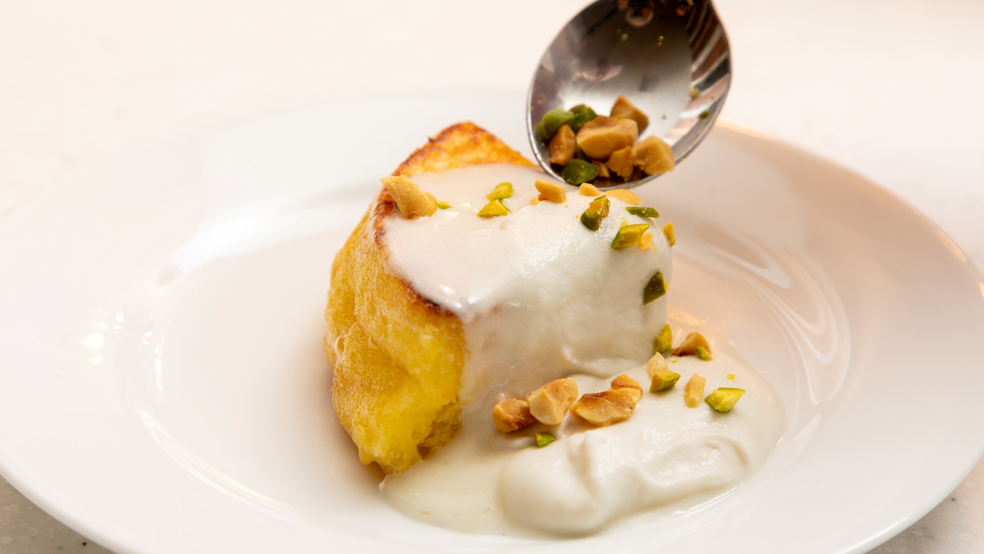 朝食メニュー『ホワイトフレンチトースト』