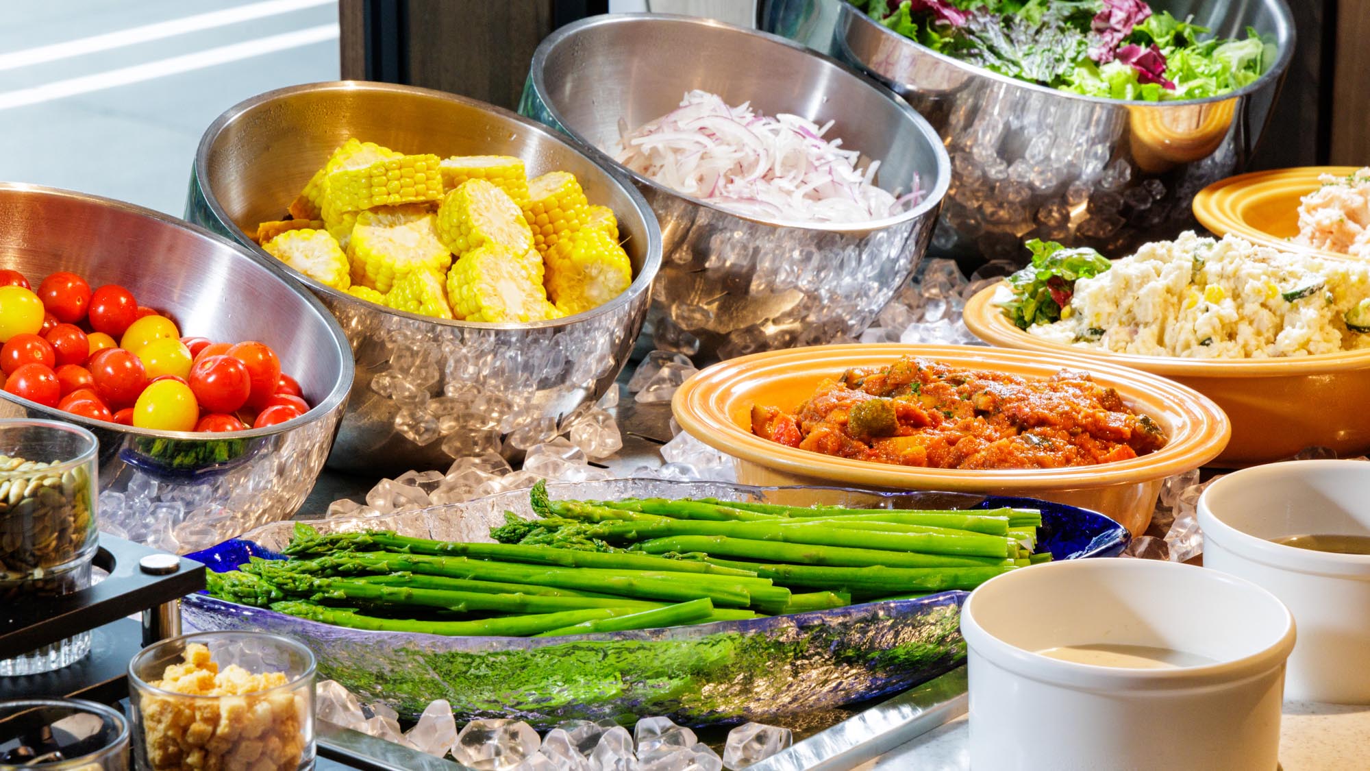 朝食『サラダコーナー』