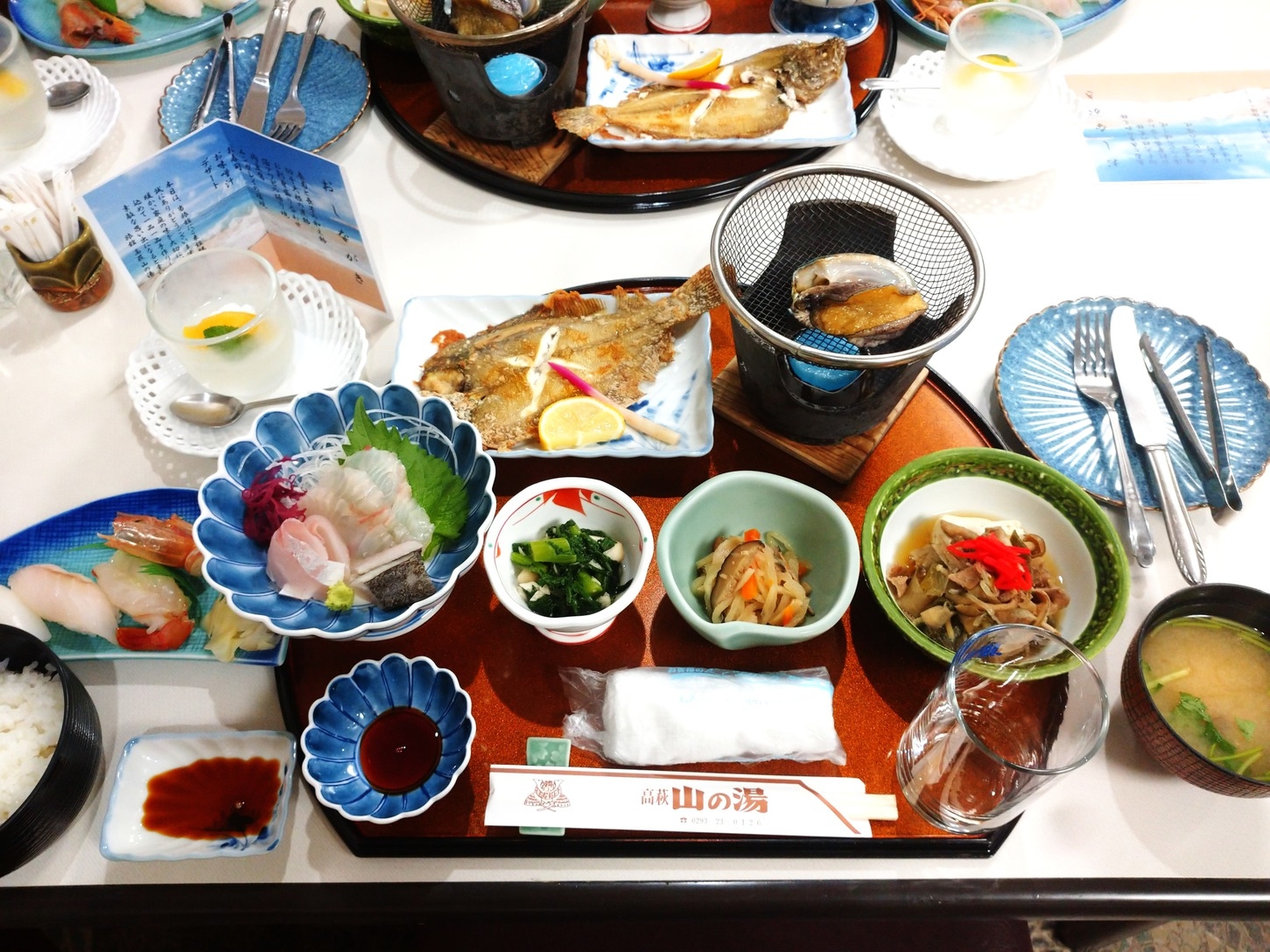 癒しの湯（鉱泉）＆『アワビの踊焼』＆海鮮を味わおう二食付プラン