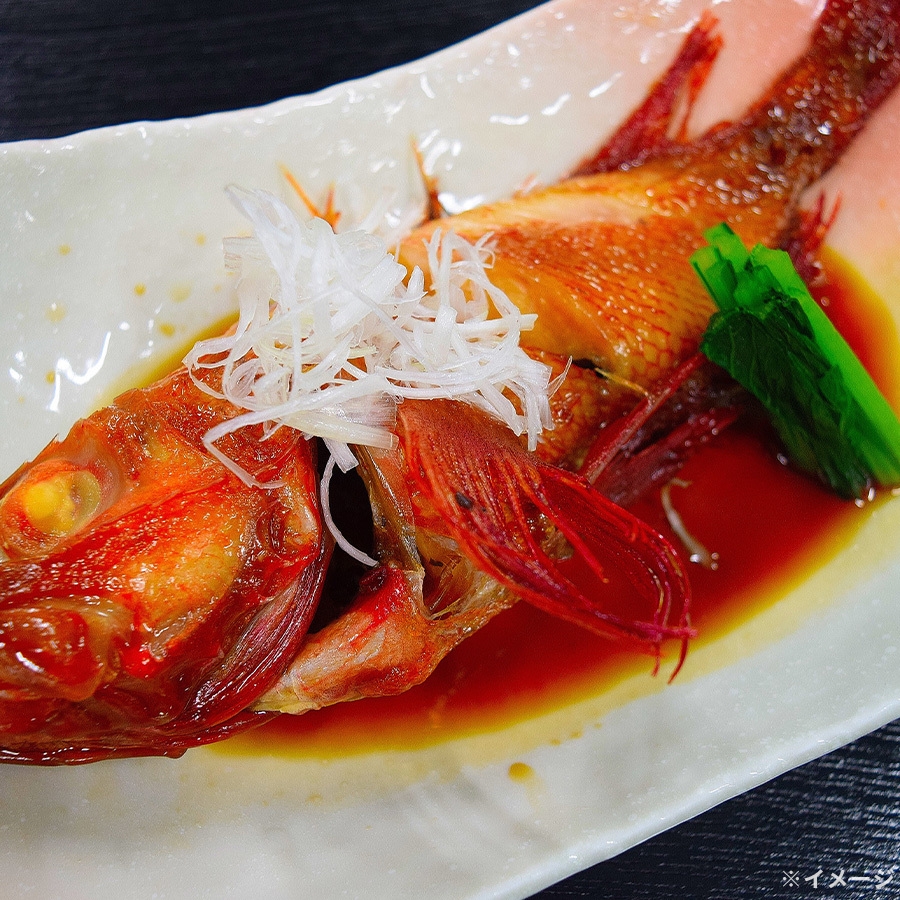 高級魚『キンキの姿煮』が付いた二食付プラン