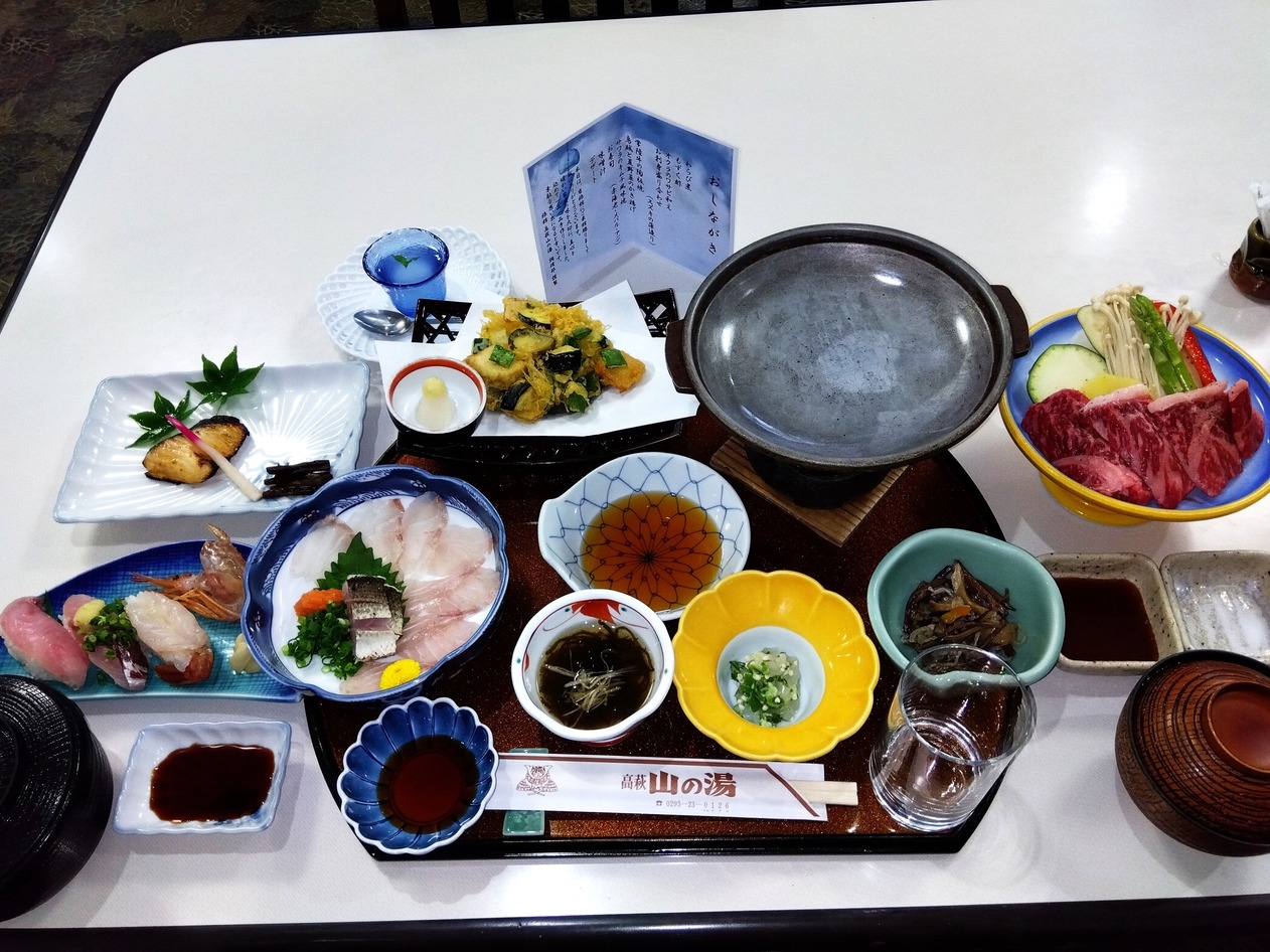 癒しの湯（鉱泉）＆常陸牛を味わおう二食付プラン