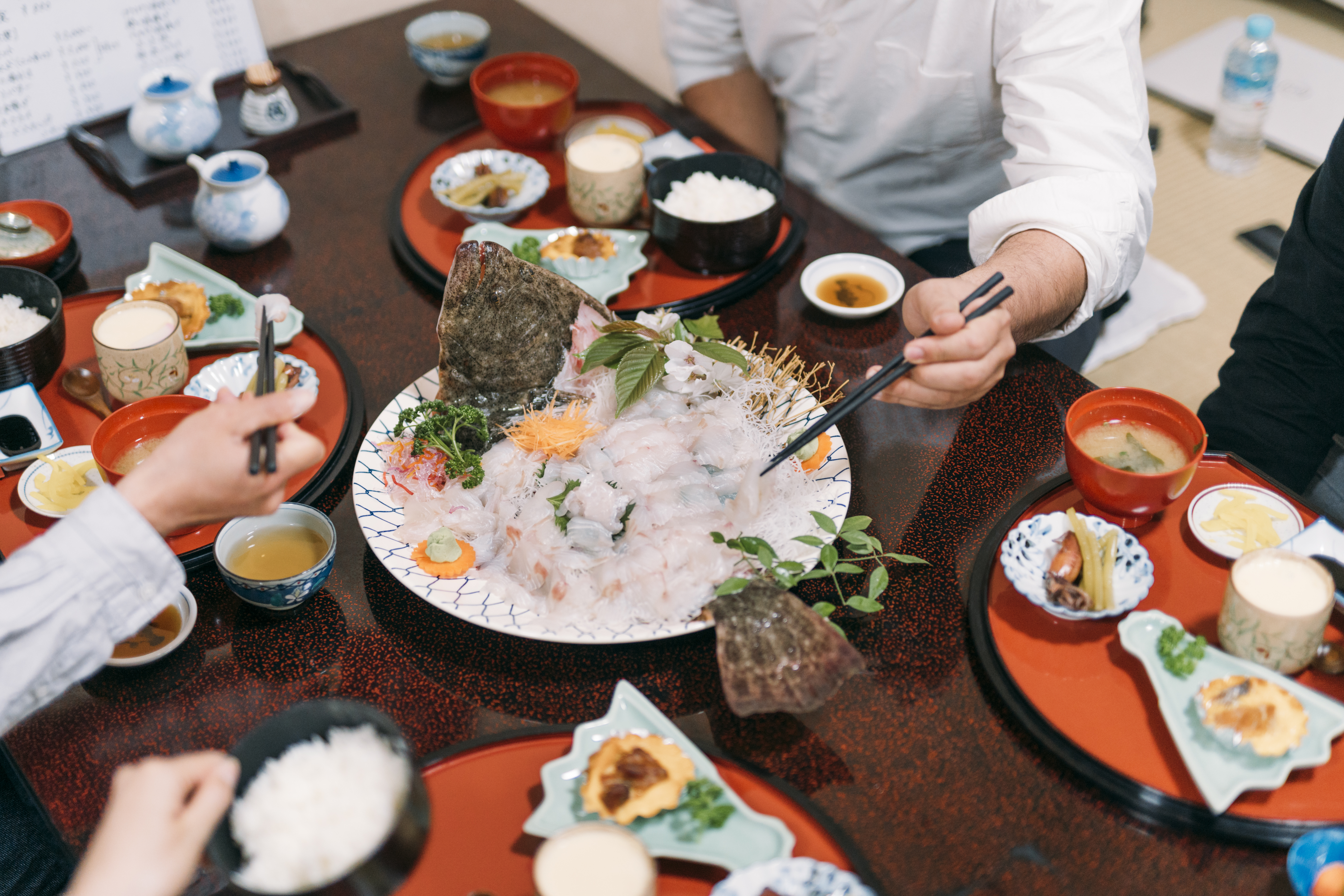 料理例（川正活魚プラン）