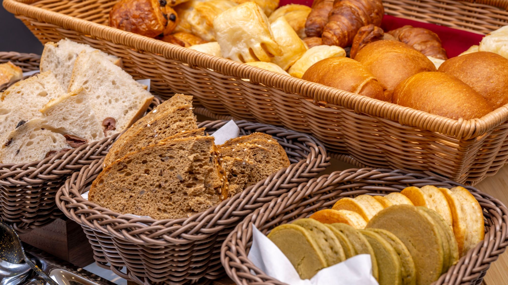 朝食ビュッフェ