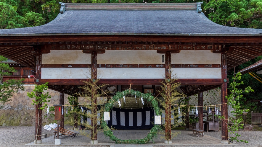 夏越の大祓の様子