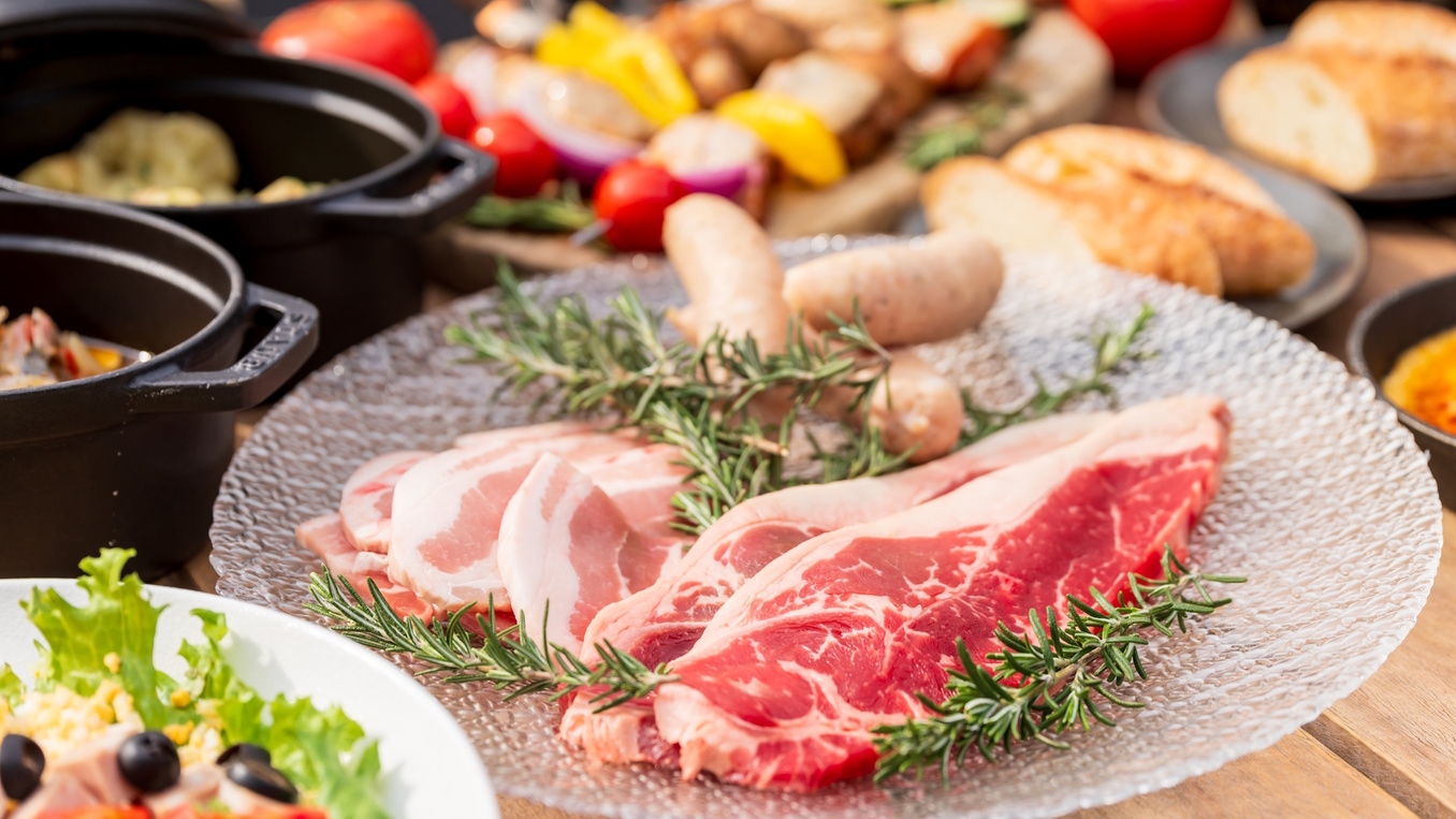 シェフ監修 信州牛＆信州ポークの贅沢BBQプラン