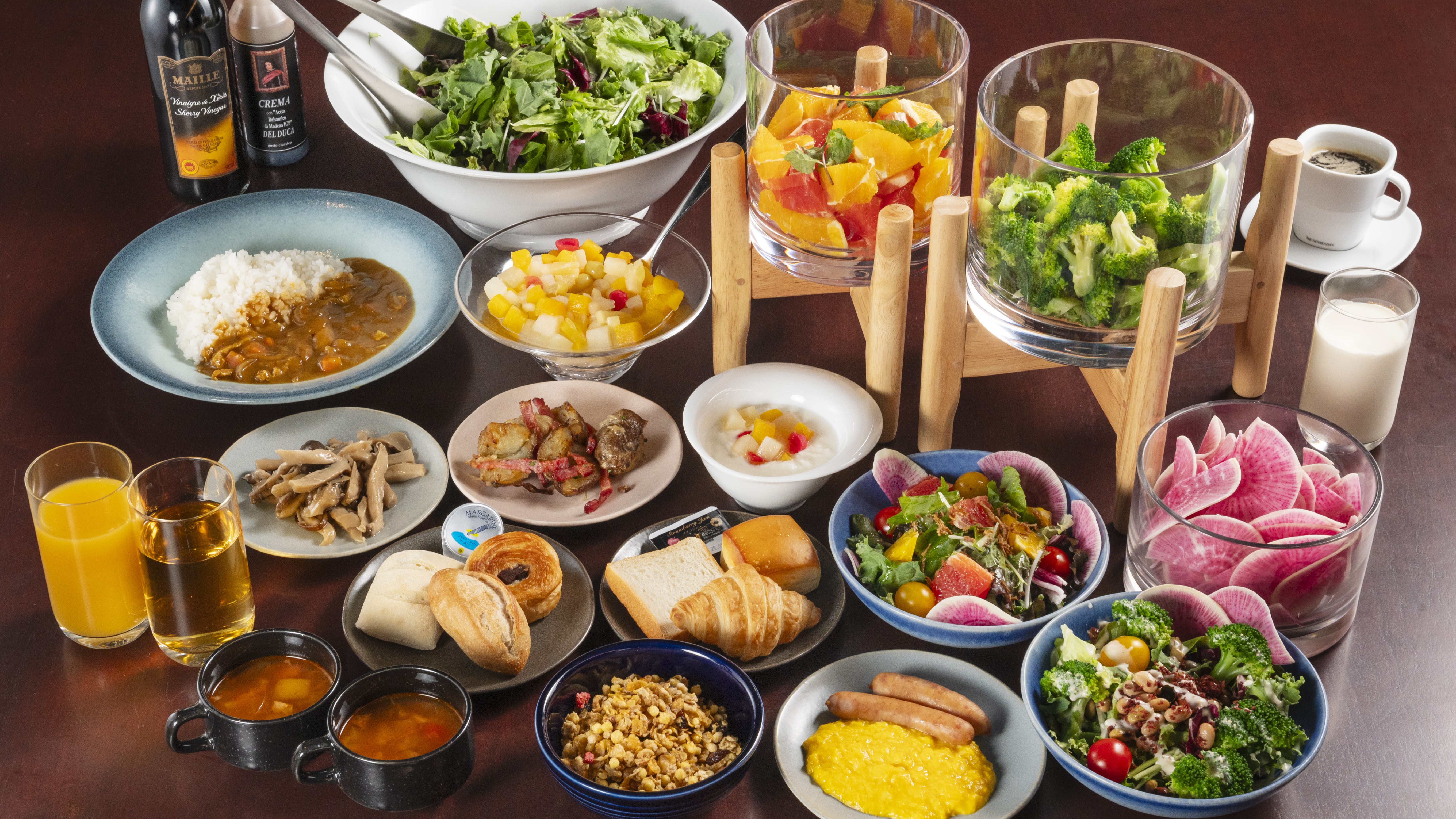 お好きなものを好きなだけ、ごゆっくりご堪能ください。