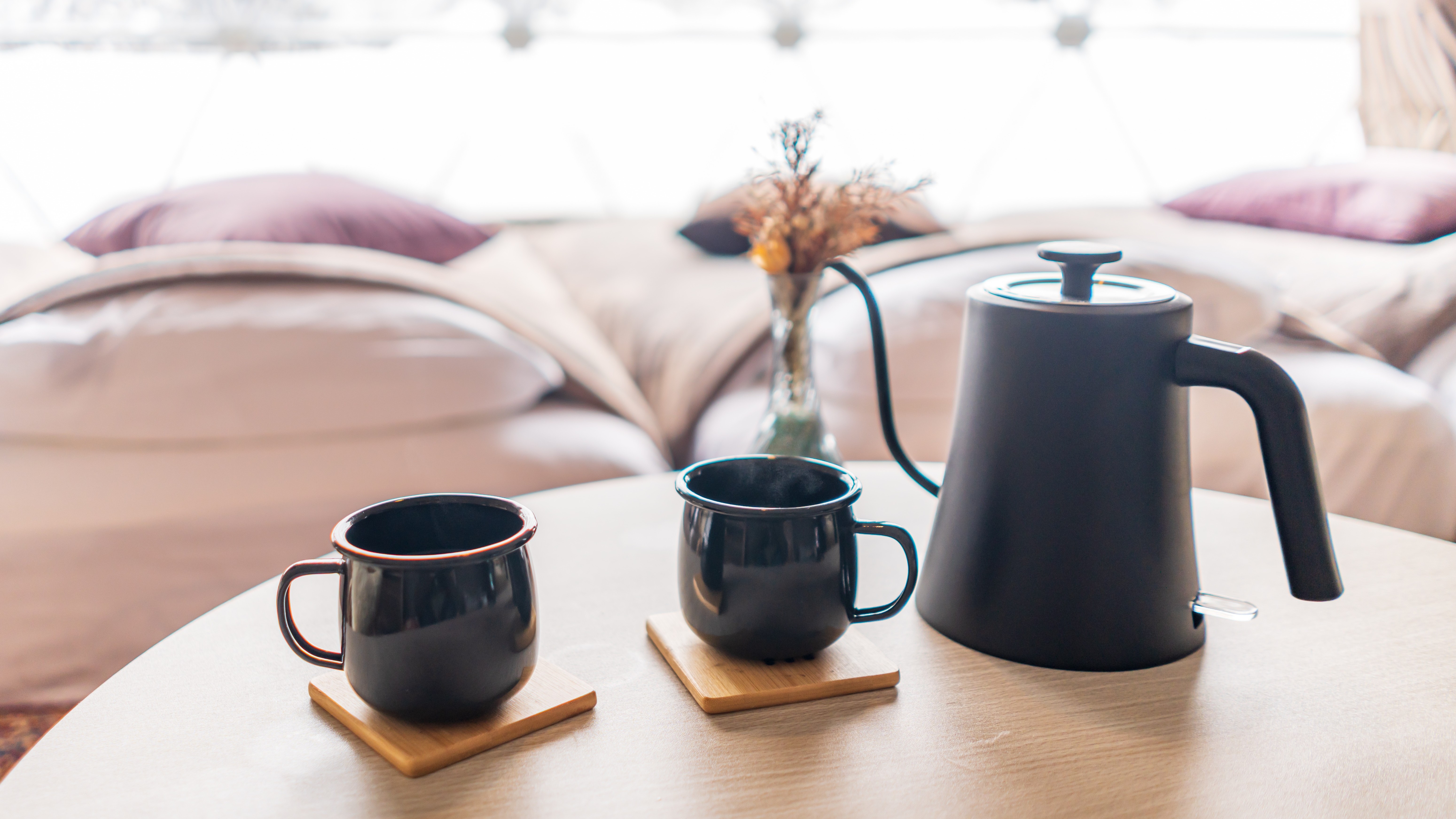 シングルドーム、ぬくもりを感じる冬のしつらえ