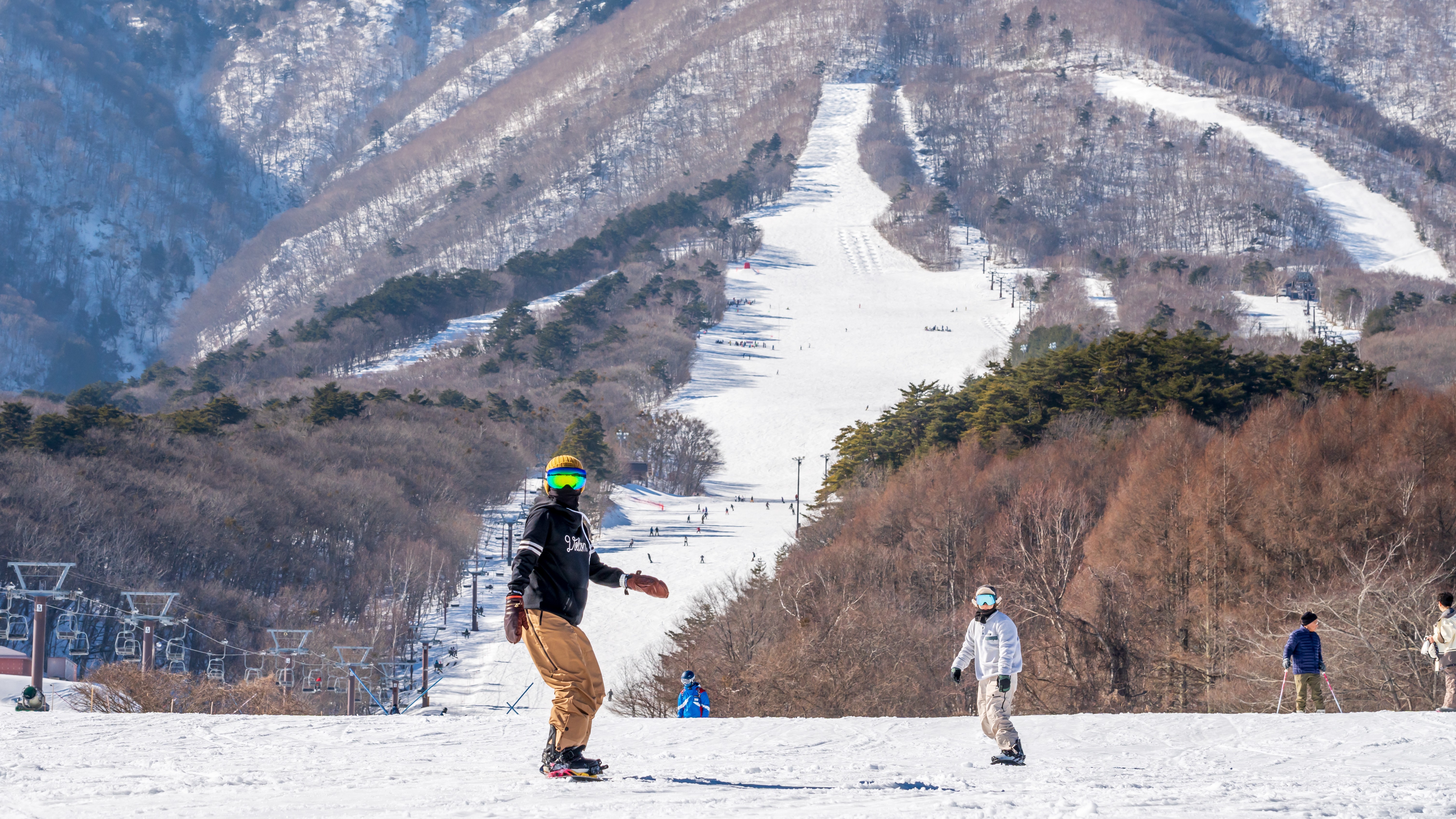 レンタルはスキー/スノボも選択できます