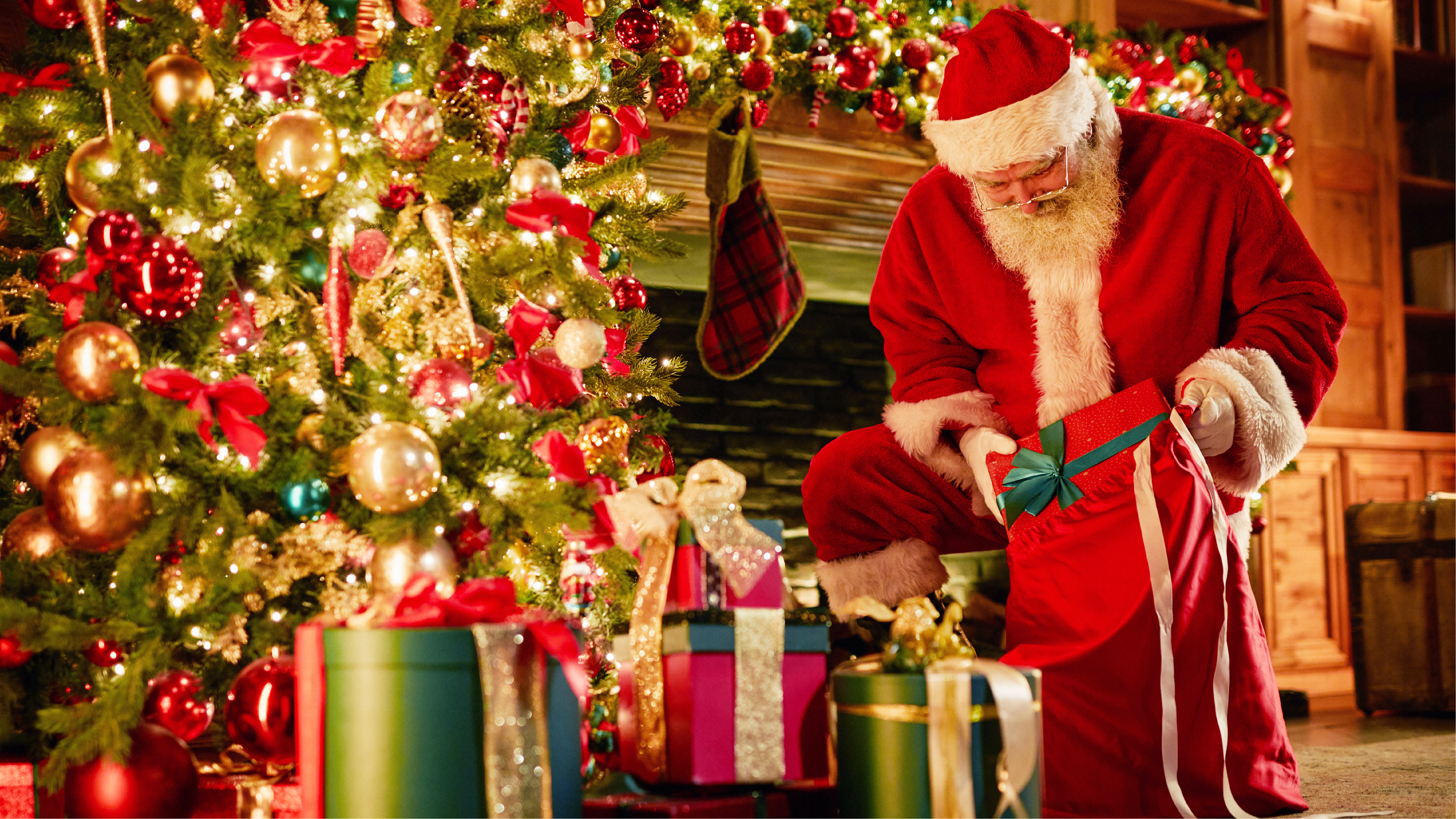 サンタがお部屋にやってくる！大人気プラン