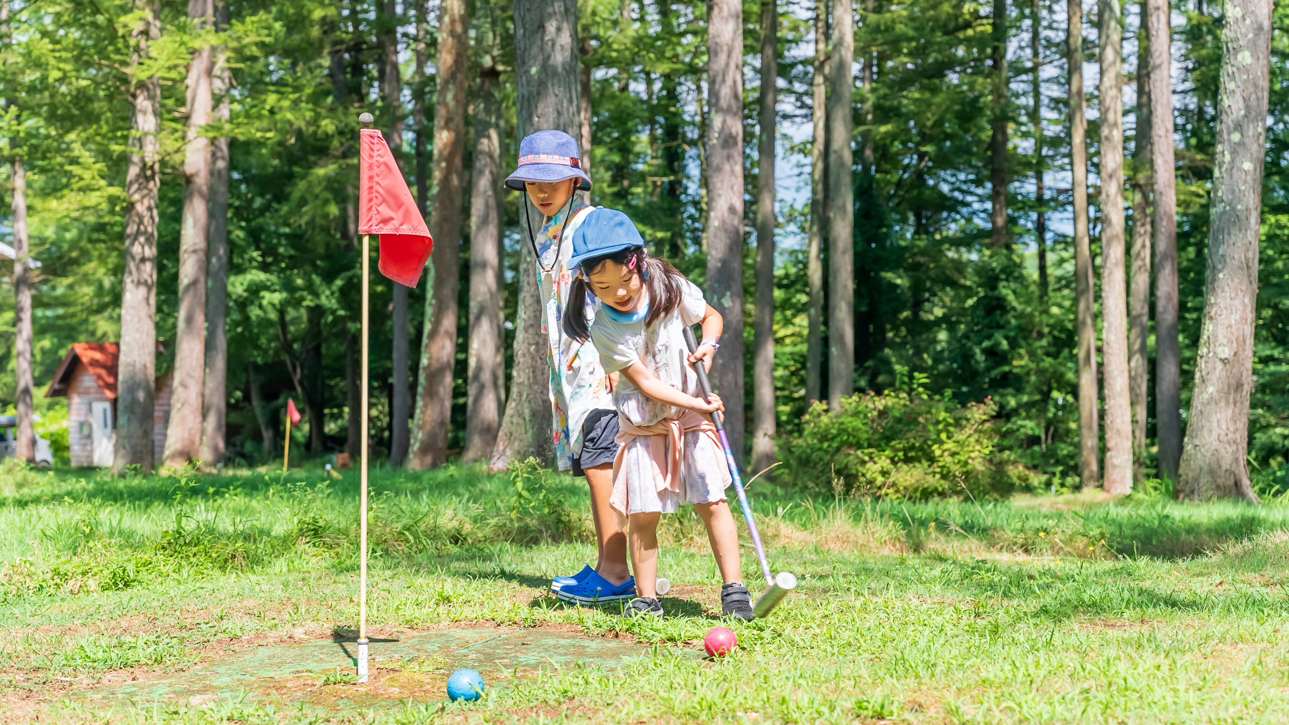 ご家族でゴルフ体験