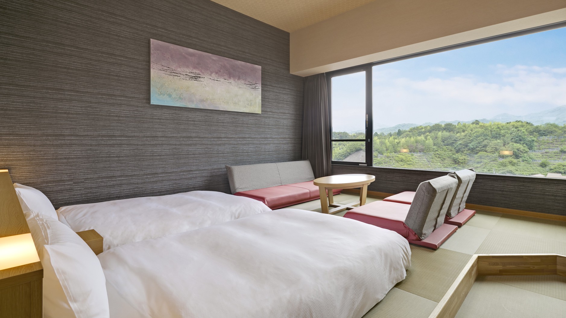 ＜客室＞スーペリアツイン◇禁煙【山側】（28.3～29.1㎡・ベッド幅110cm）