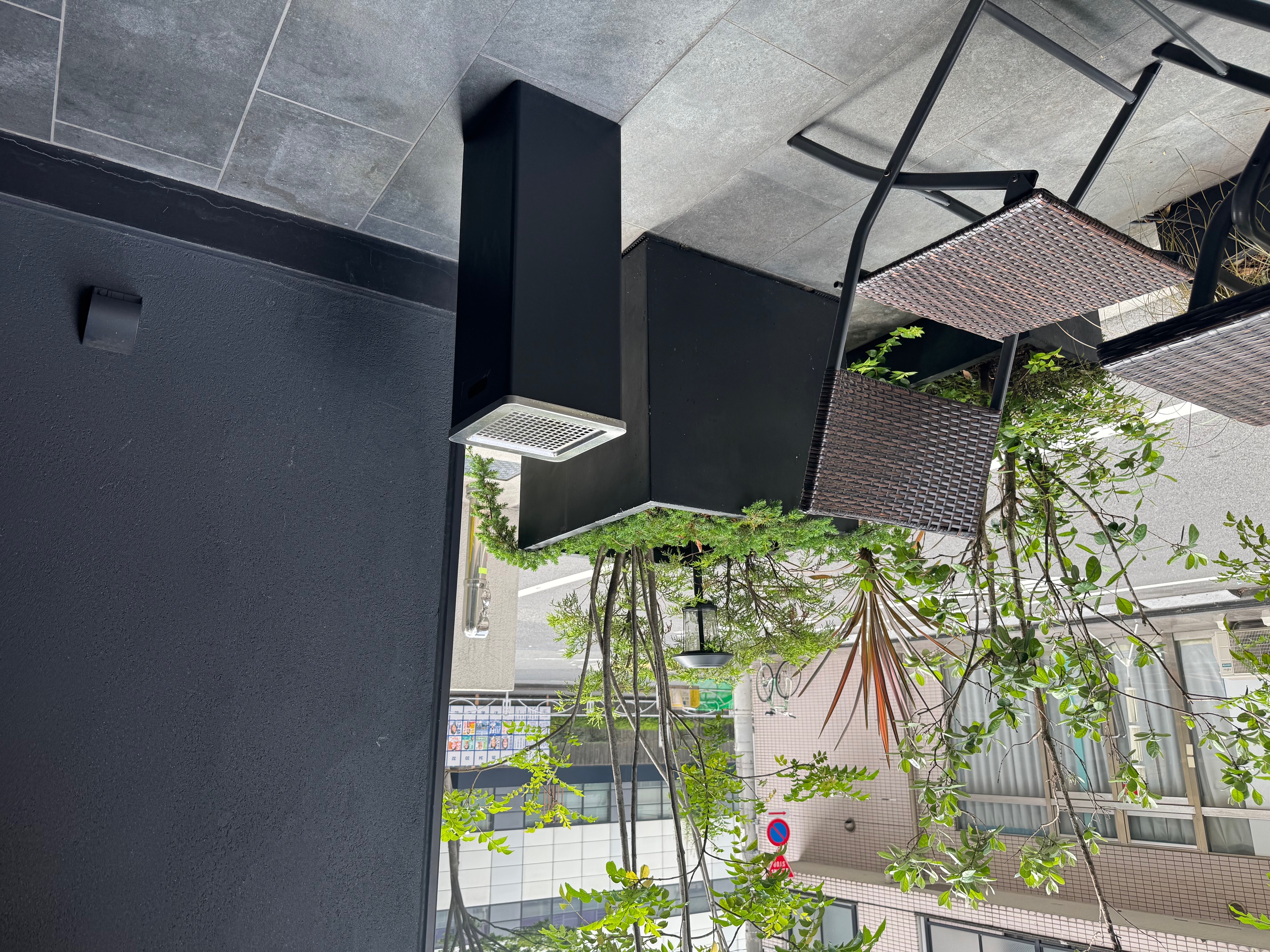 喫煙スペース(テラス)