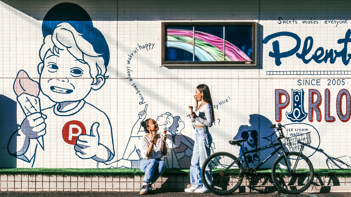 Plenty's　茅ヶ崎で大人気！まぜまぜアイス