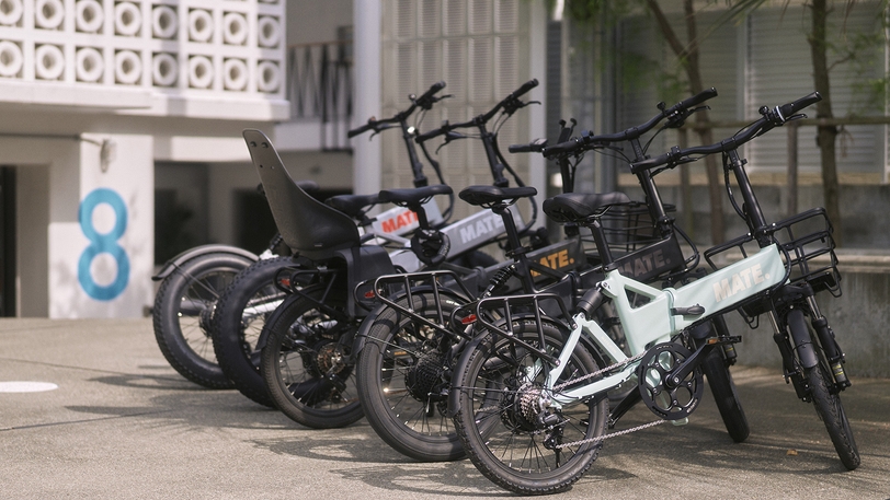 【MATE.BIKE】湘南茅ヶ崎を走る、レンタサイクル確約ーオリジナルステッカー特典付ー