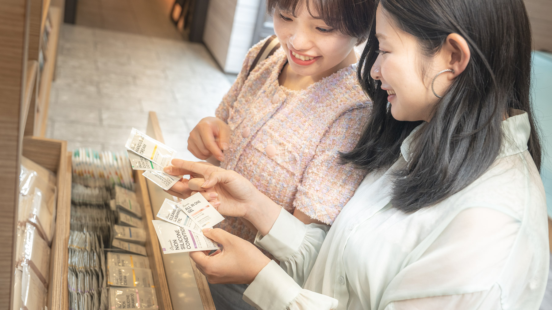 選べるアメニティで上質なスキンケア♪