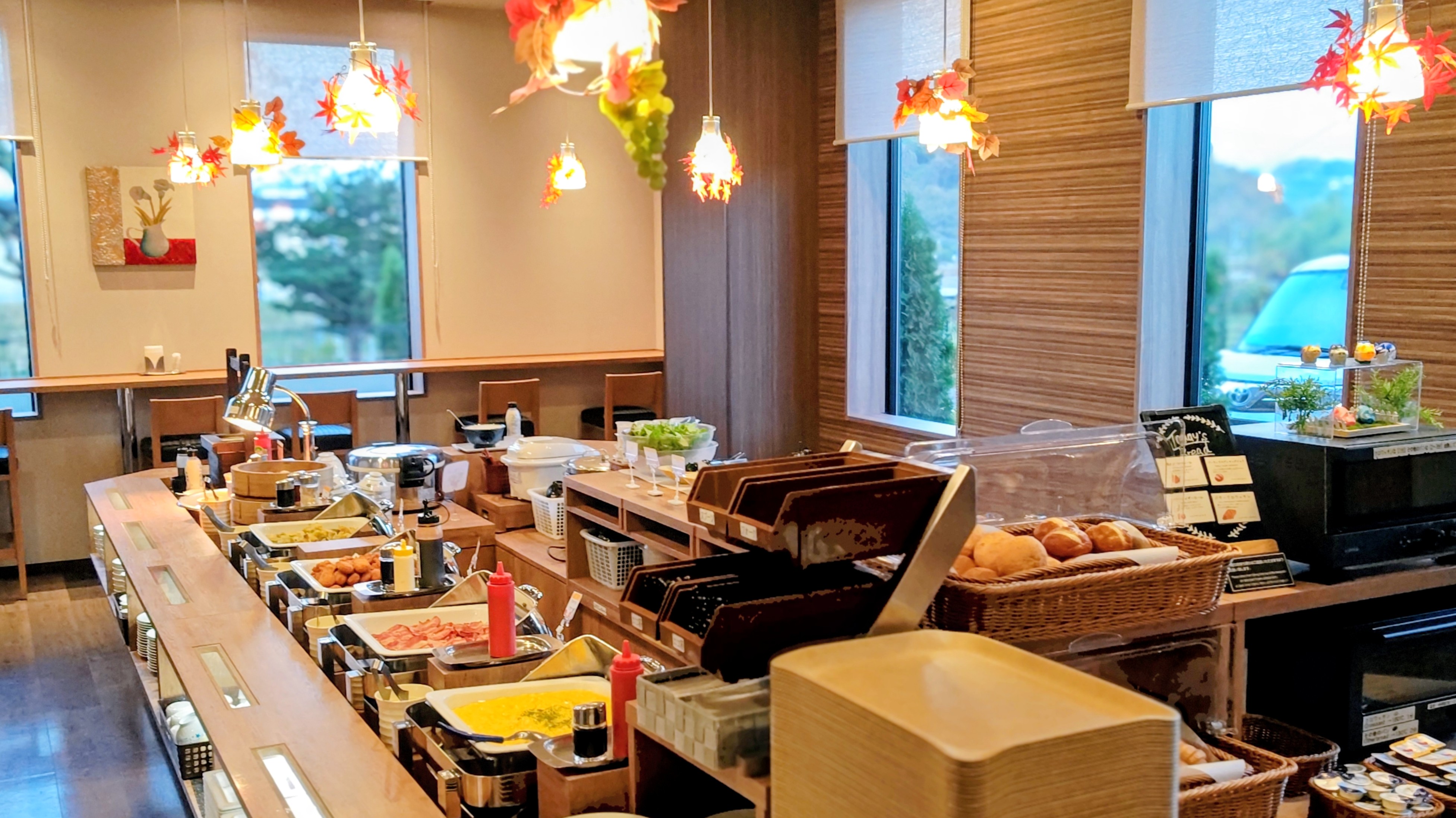 朝食レストラン⑲　秋の粧い