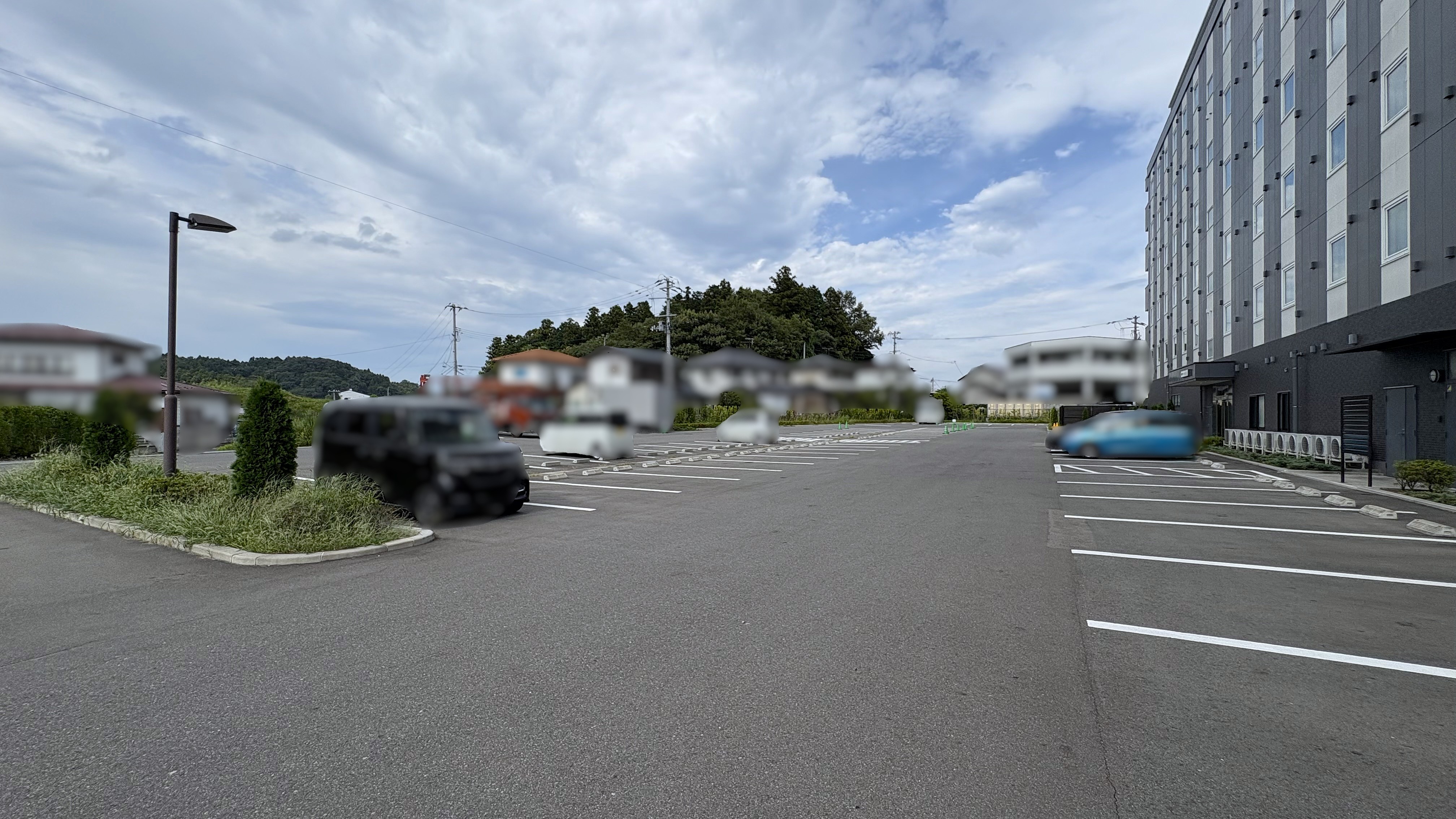 無料平面駐車場②