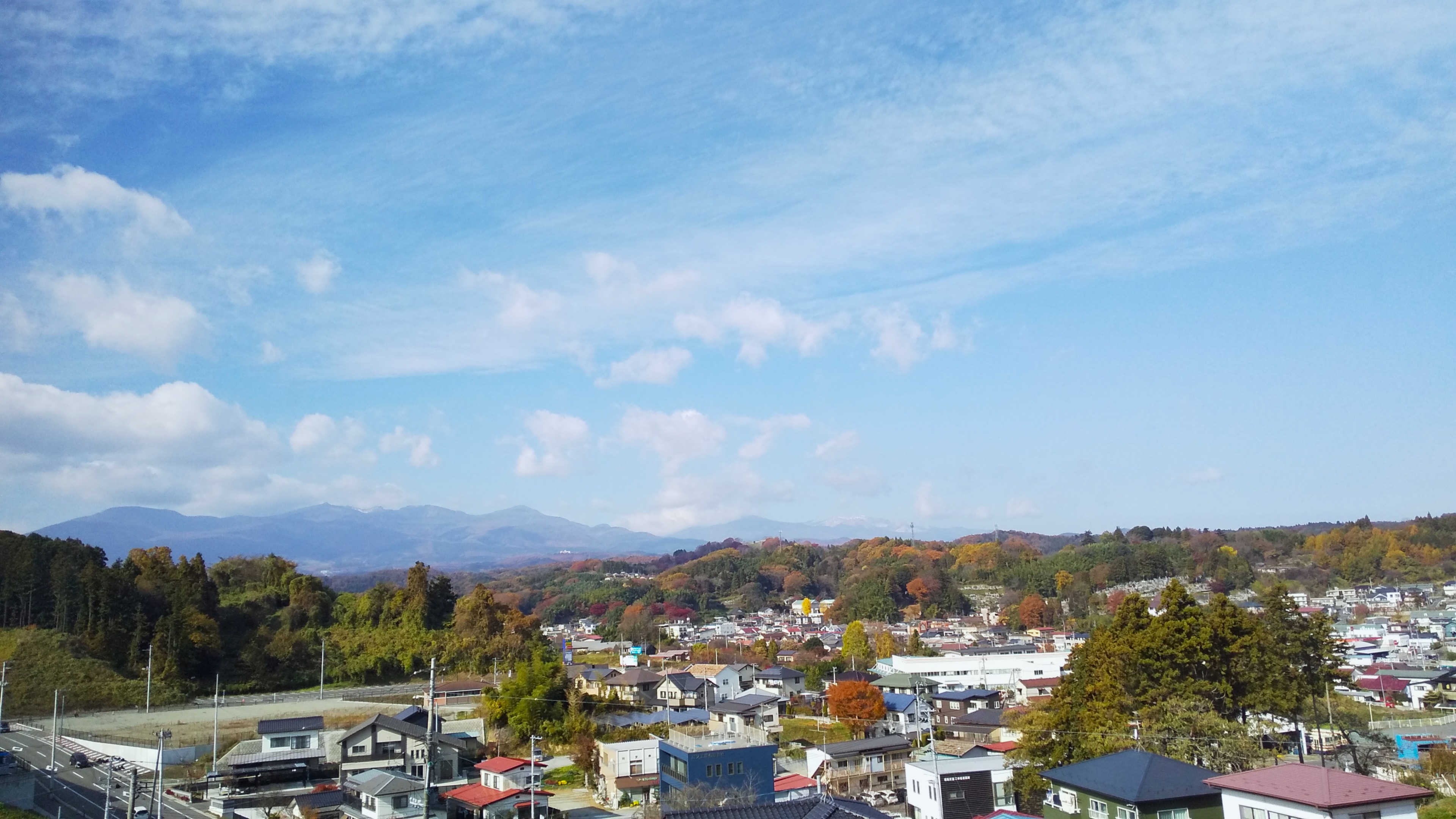 山側　客室からの眺め①
