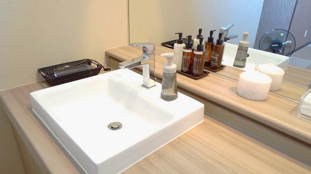 女性用大浴場洗面台