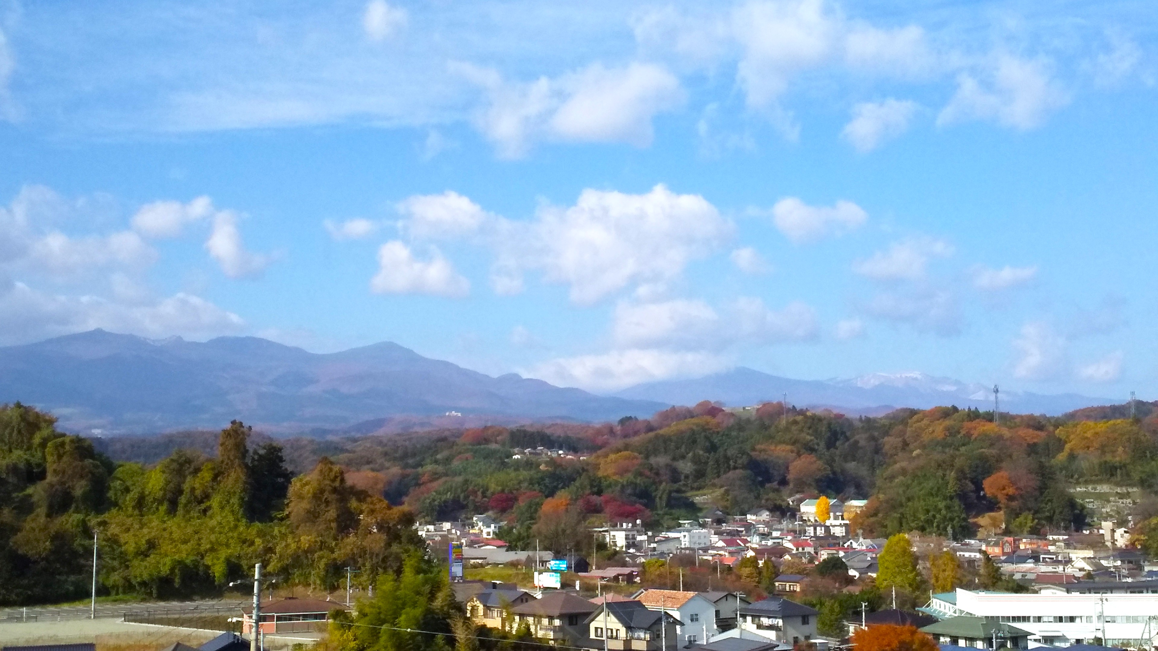山側　客室からの眺め②