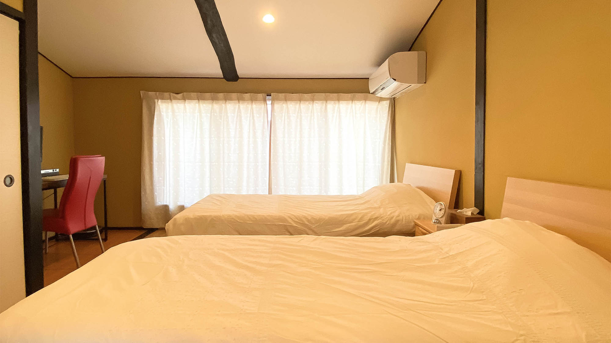 ・＜ベッドルーム＞とても寝心地がよいとお客様にも好評です