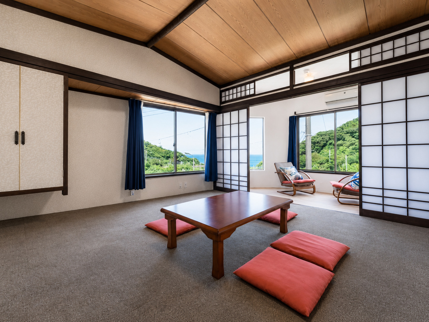 ・【デラックスルーム】6名様まで泊まれるお部屋です