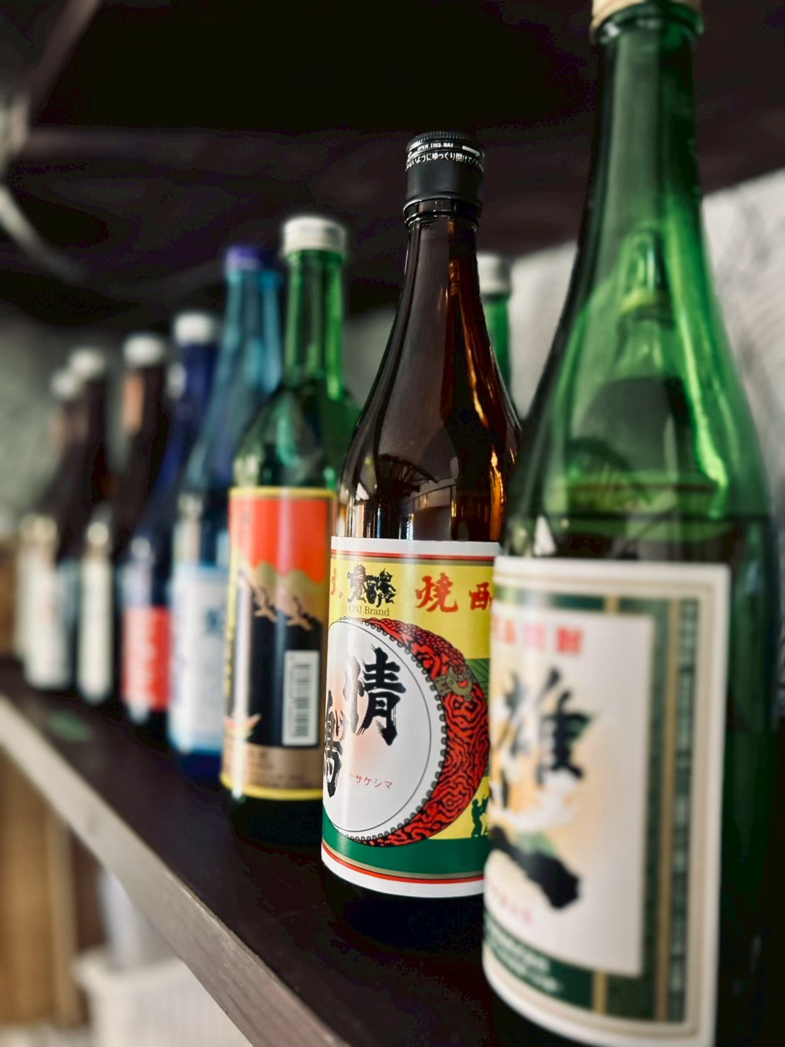 豊富なお酒のラインナップ