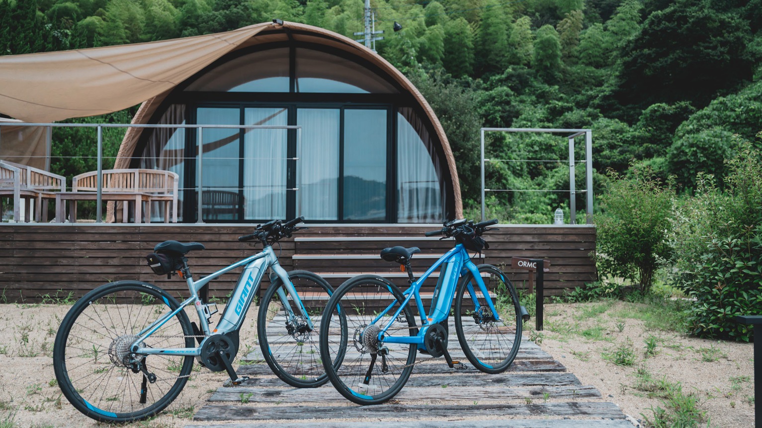 【連泊限定！E-bikeプラン】海風に乗ってしまなみ海道サイクリング◇ありのままの自然を感じる旅