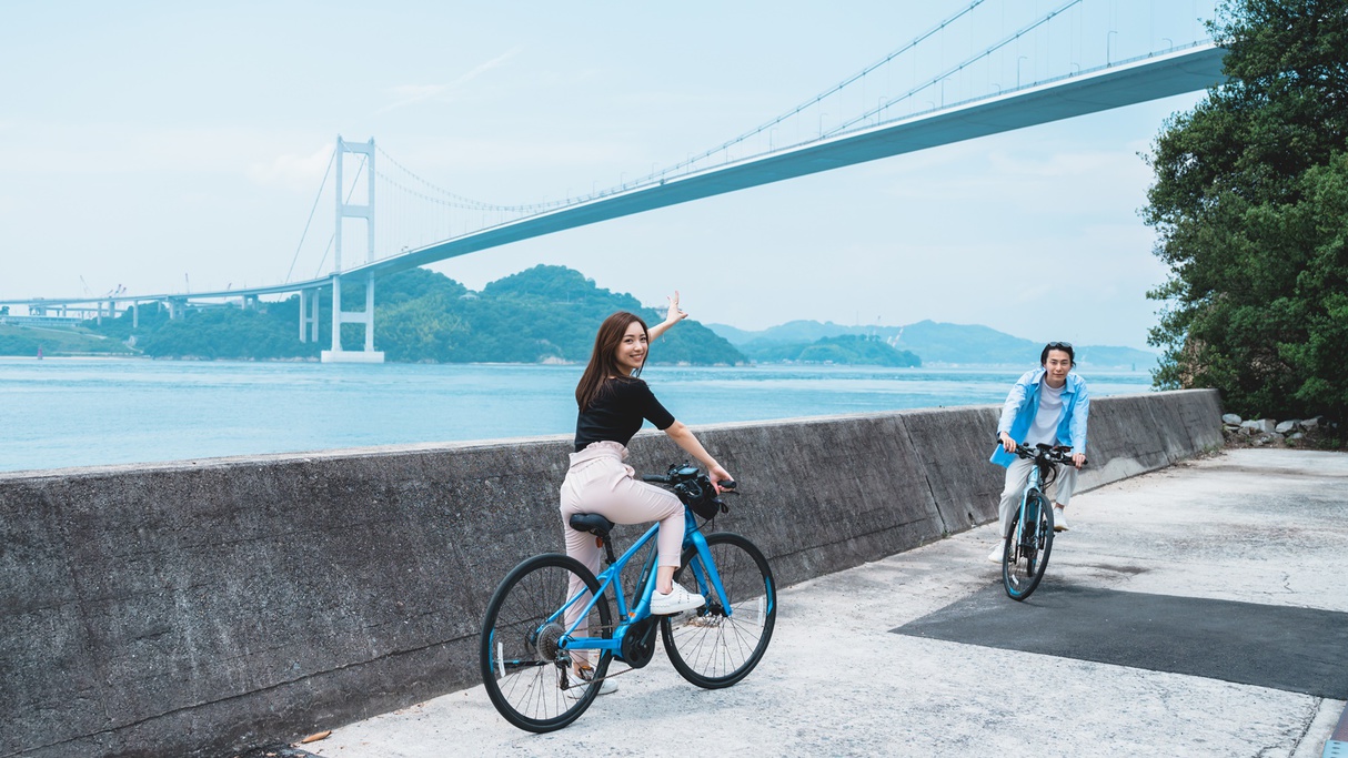 【E-BIKEステイパッケージ・連泊限定】海風にゆられて、しまなみ海道を巡る〜自然と心がほどける旅〜