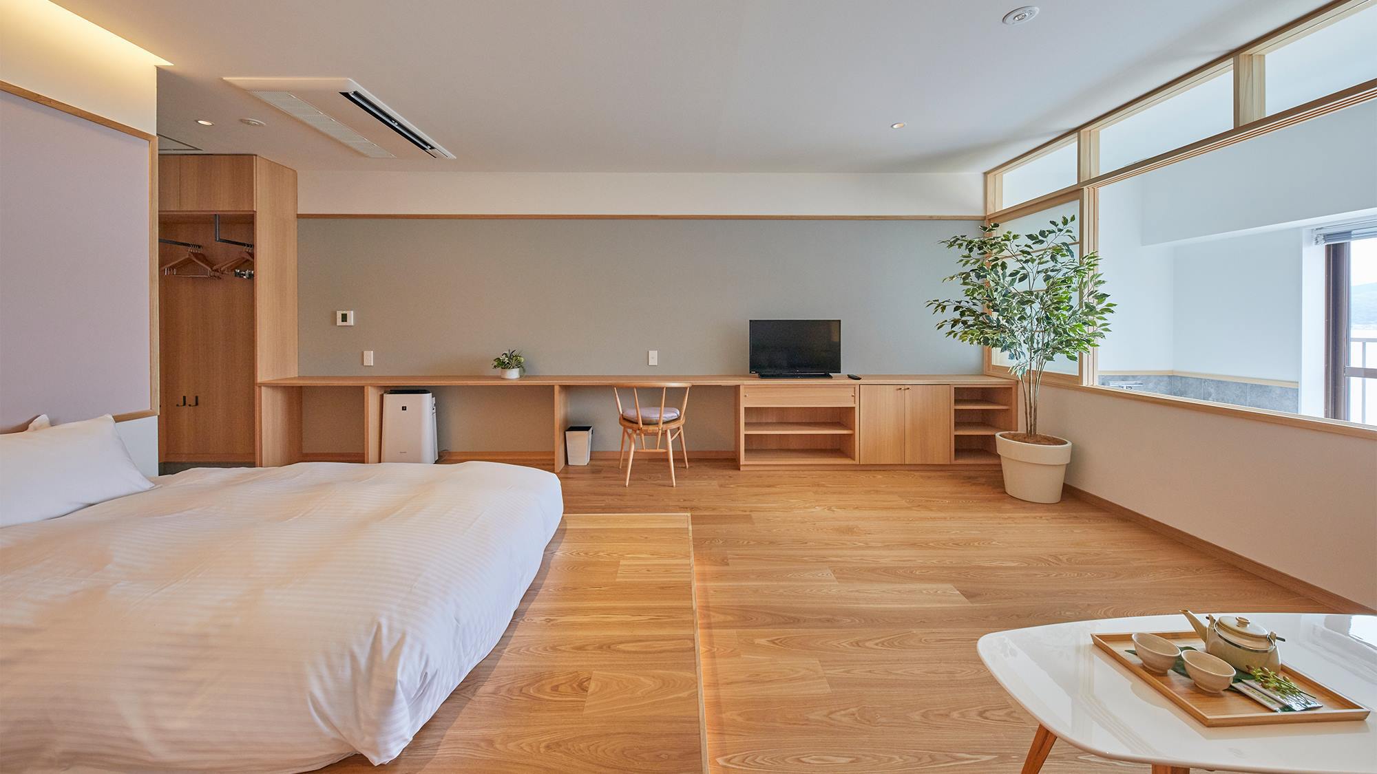 カップルや小さなお子様連れにもおすすめのツインルーム（スーペリアツインA）