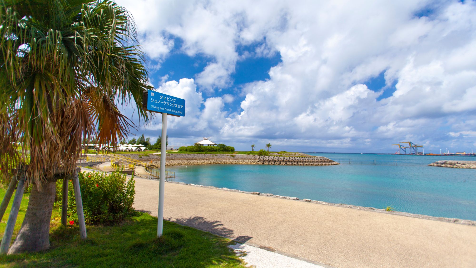 【波の上緑地ダイビング・シュノーケル】当館から徒歩約16分／車で約5分
