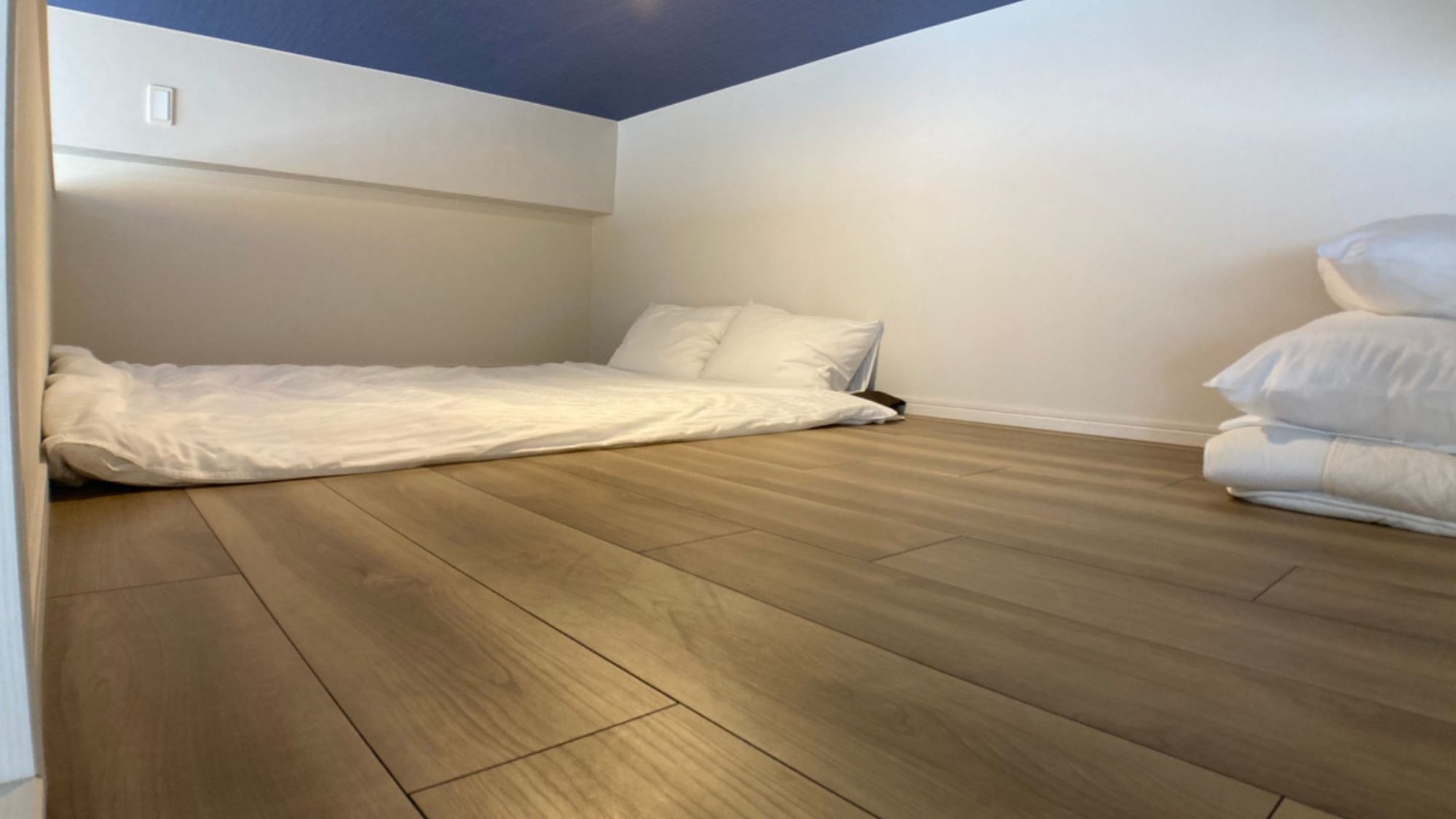 【テラス＆ロフト付きtypeC】60m2　バルコニーとロフト付きで広々としたお部屋です。