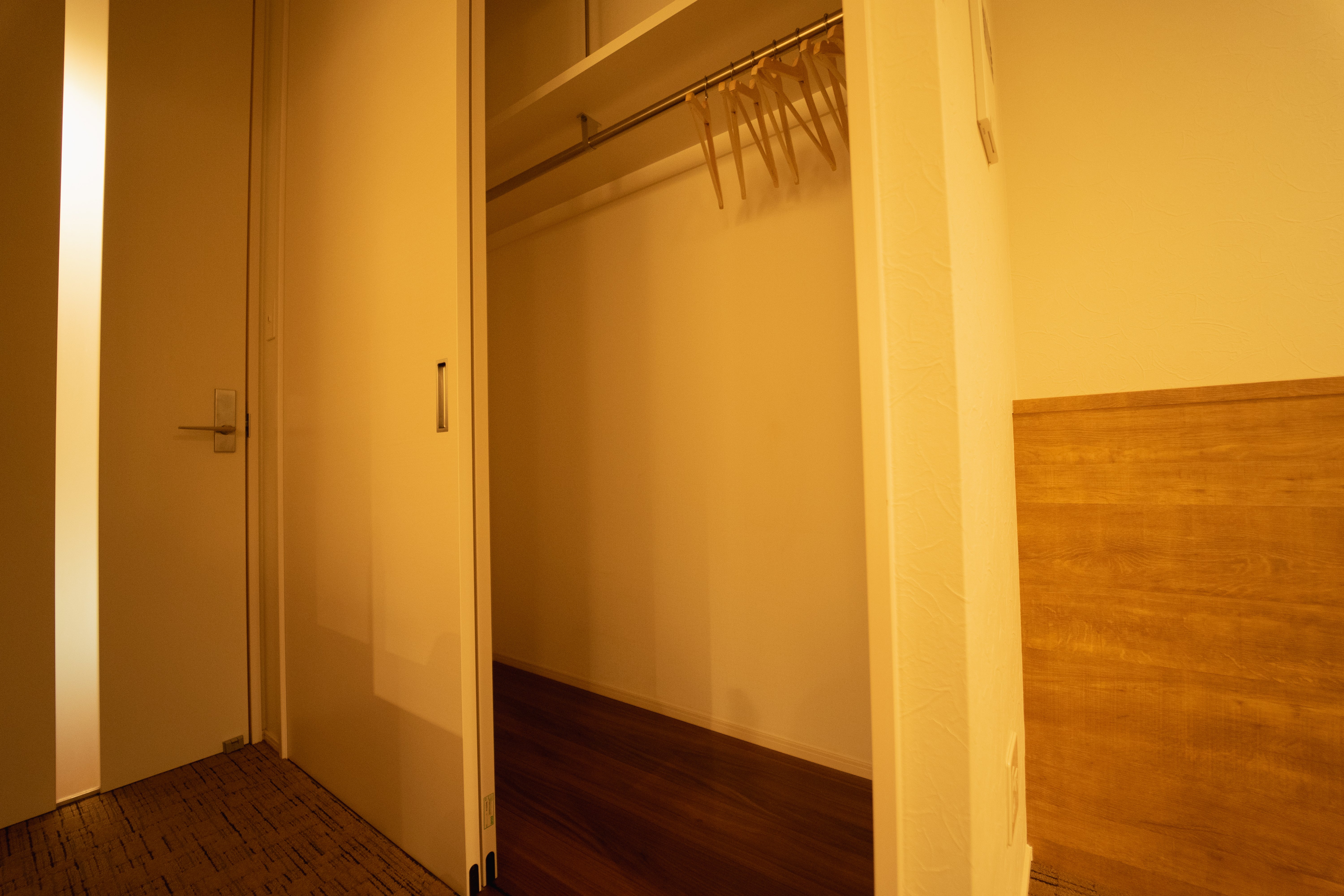 クイーンスイート　クローゼット