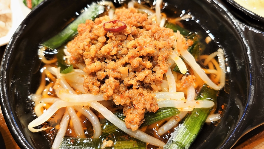 台湾ラーメン　盛り付けイメージ