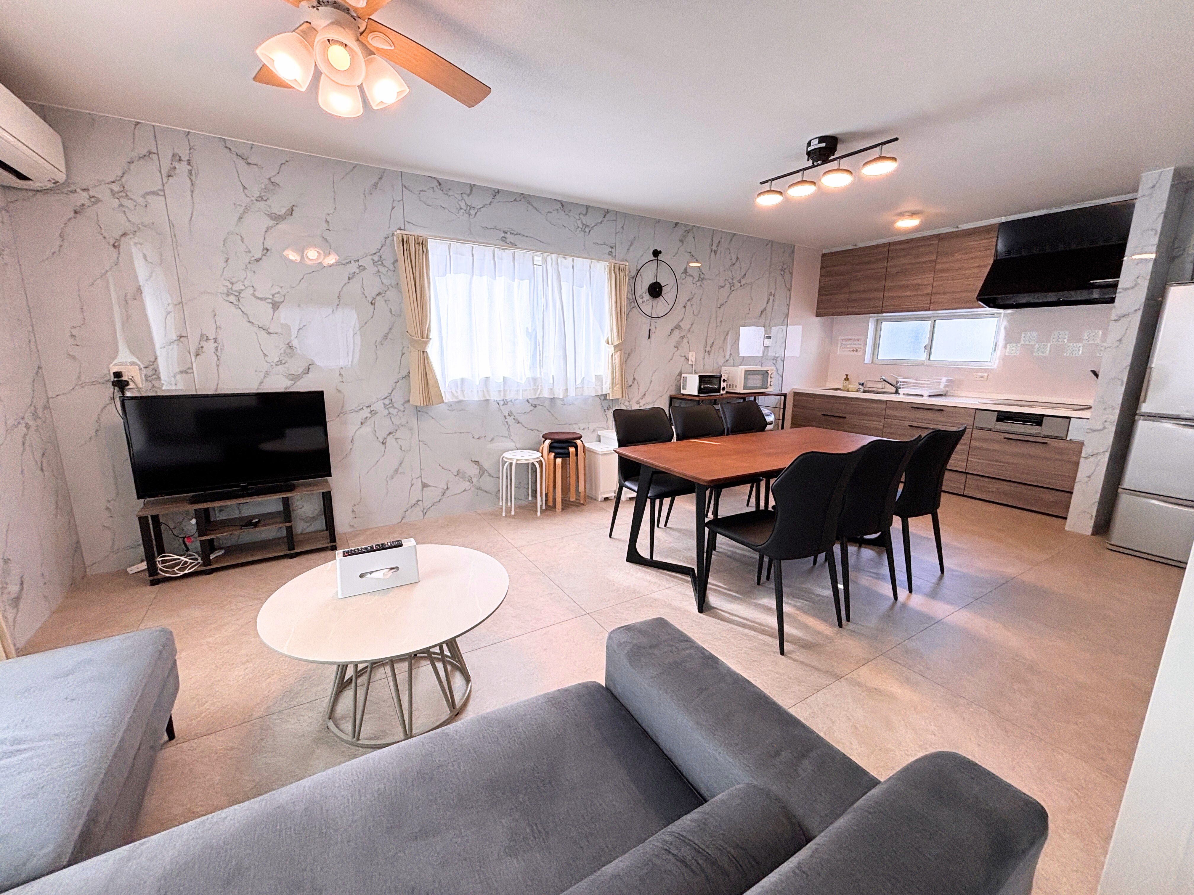 A棟：リビングダイニング