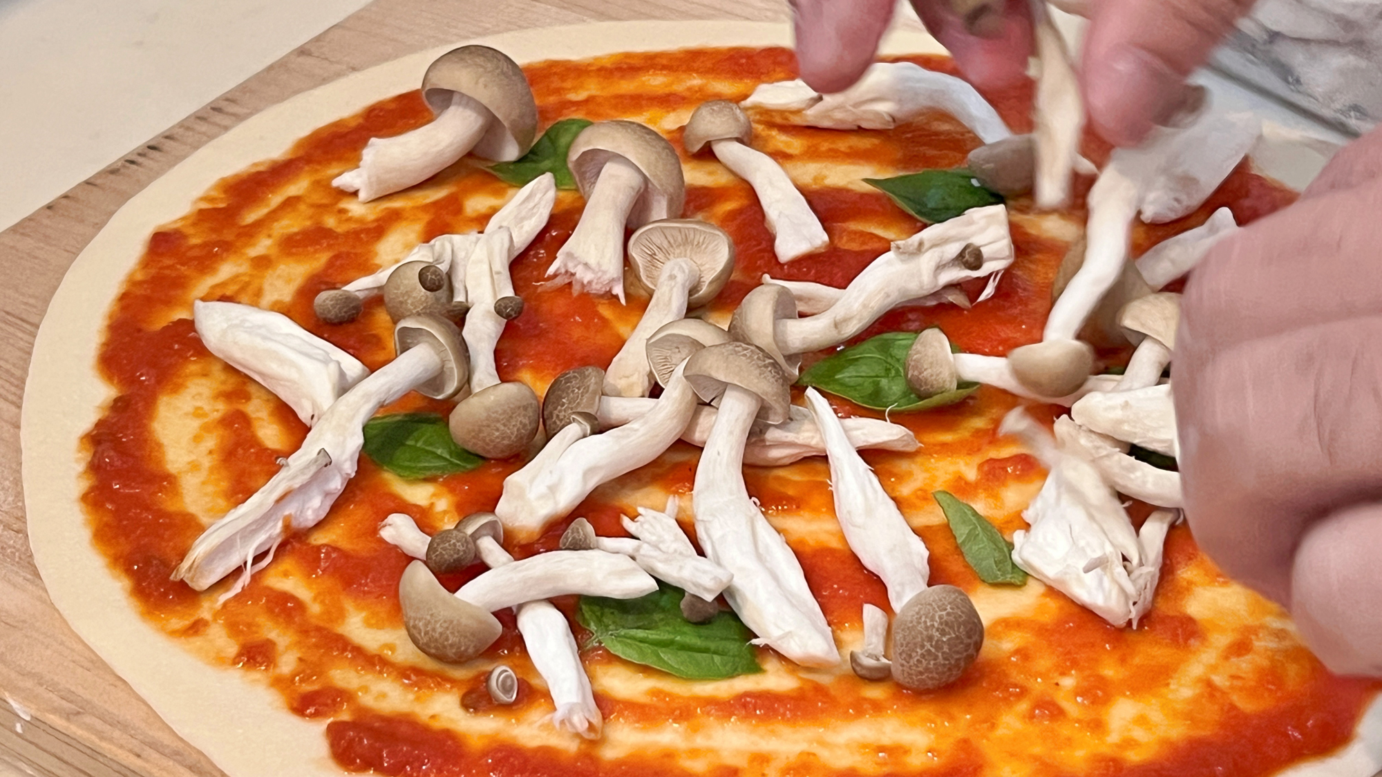 【料理】ピザ工程 