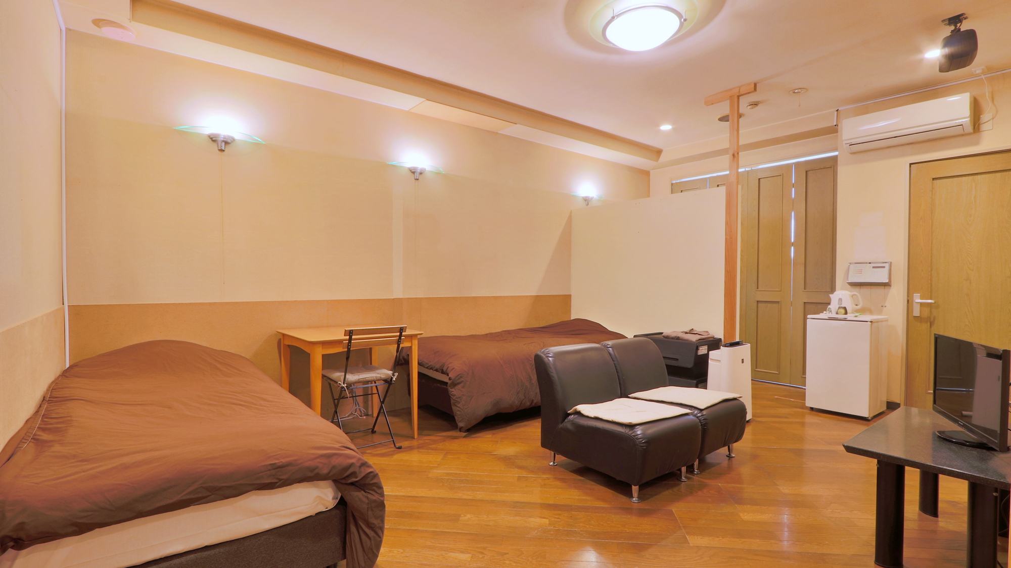 【客室】シングルベッド2台のお部屋 