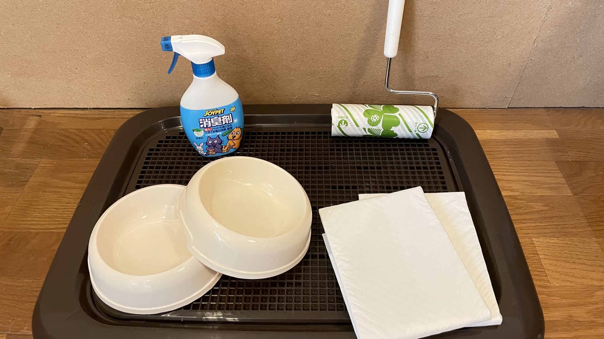 ・【ペット備品】ペット用品のご用意もあるので荷物も少なくラクです♪