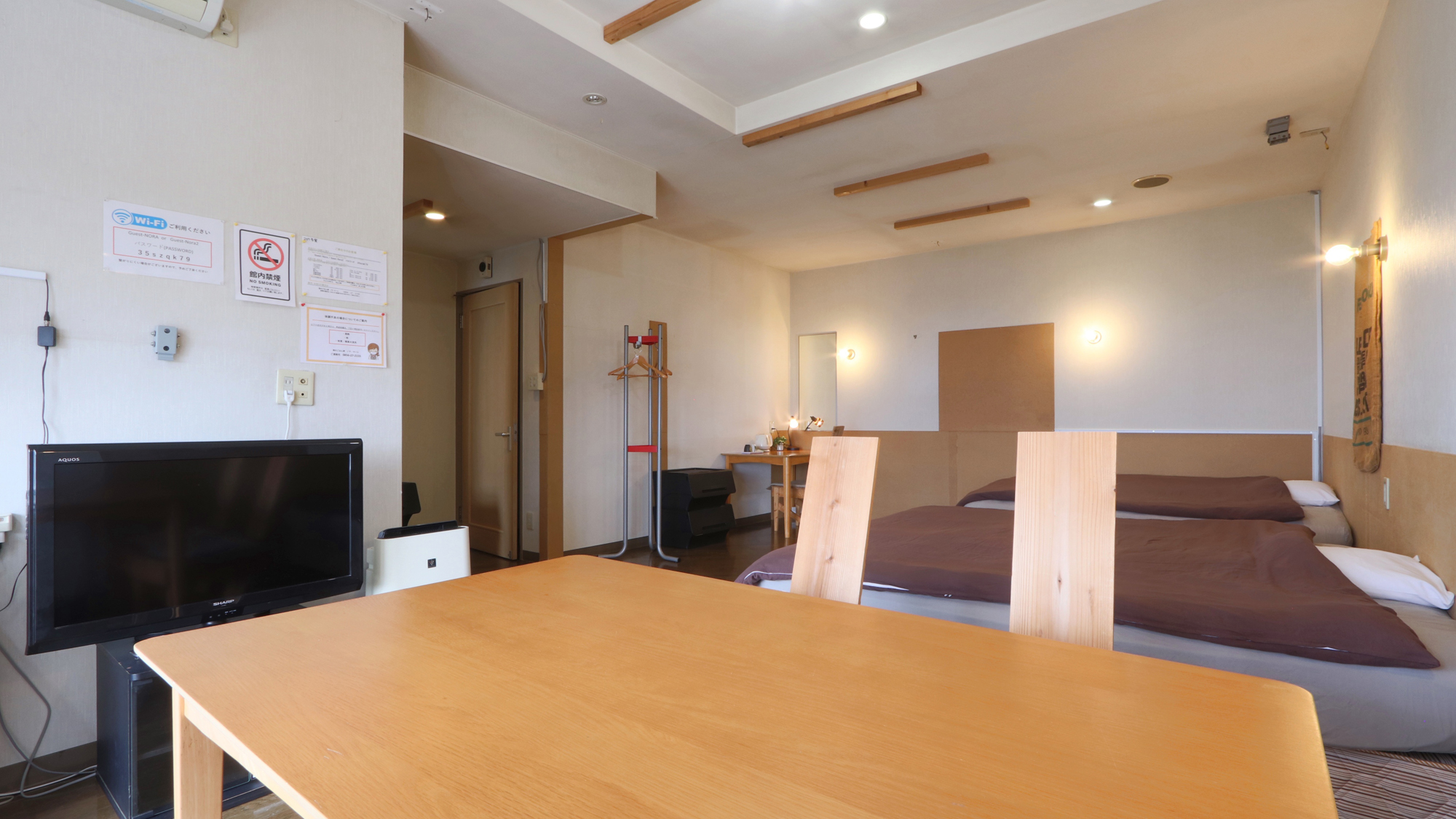 【客室】クイーンベッド2台のお部屋 