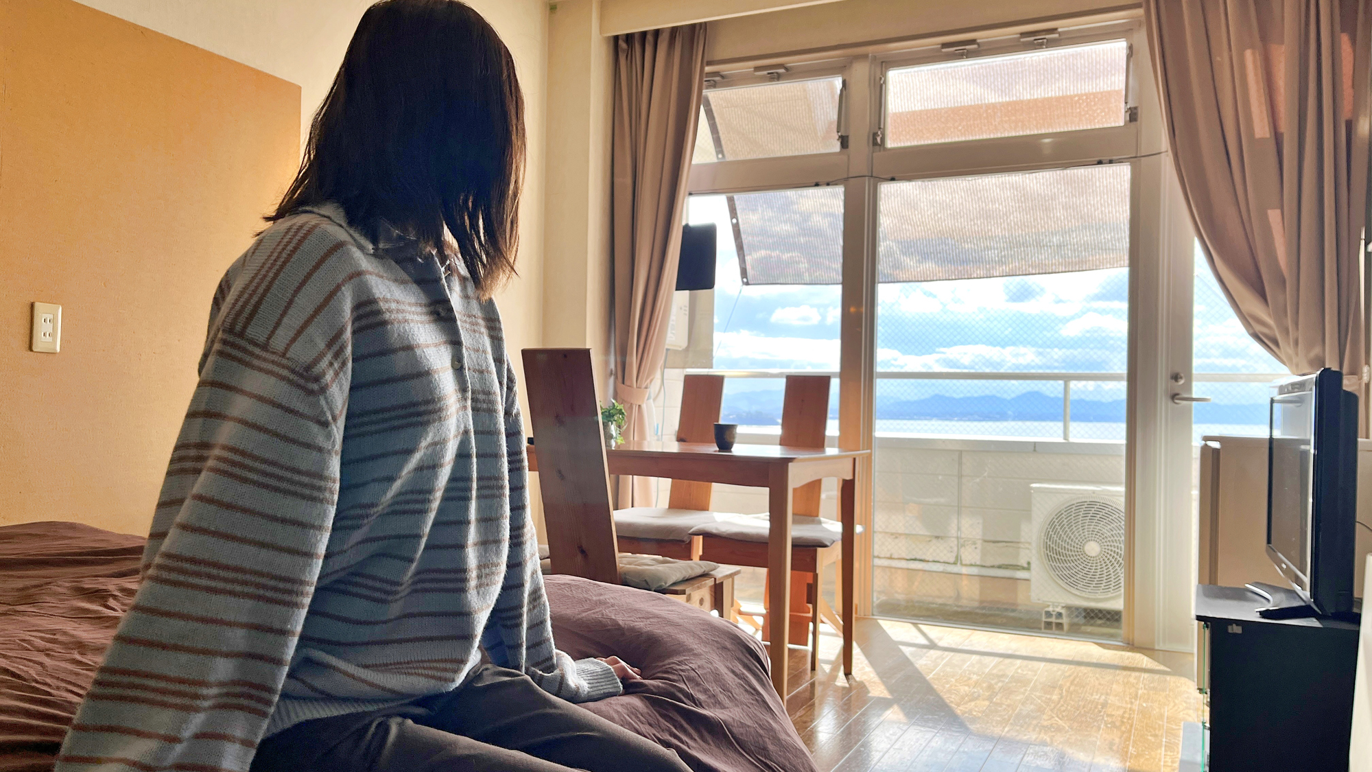 【モデル】日本海を一望できるホテル 