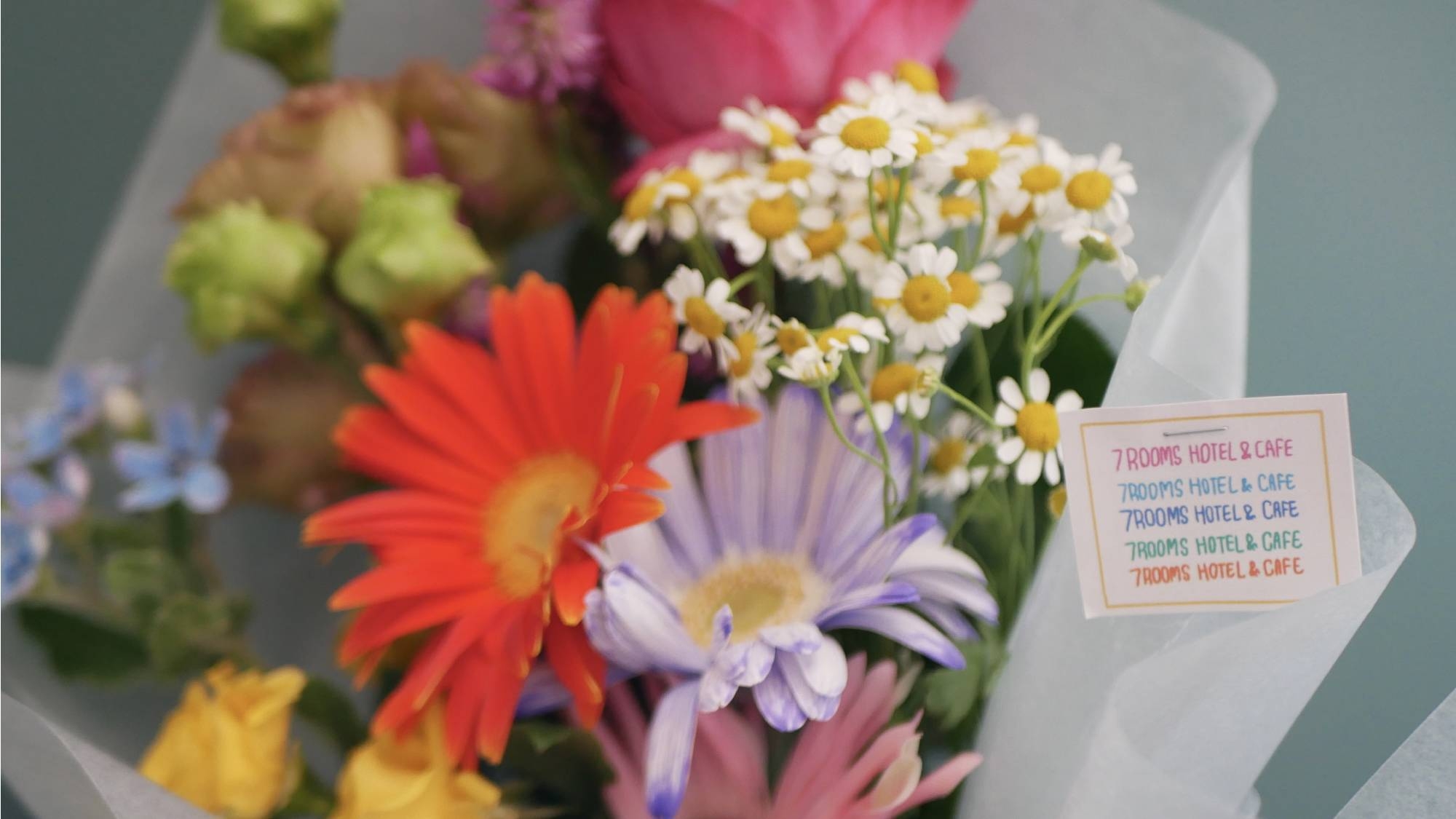 【素泊まり】記念日プラン〜特別な日を過ごせる花束付き記念日プラン♪