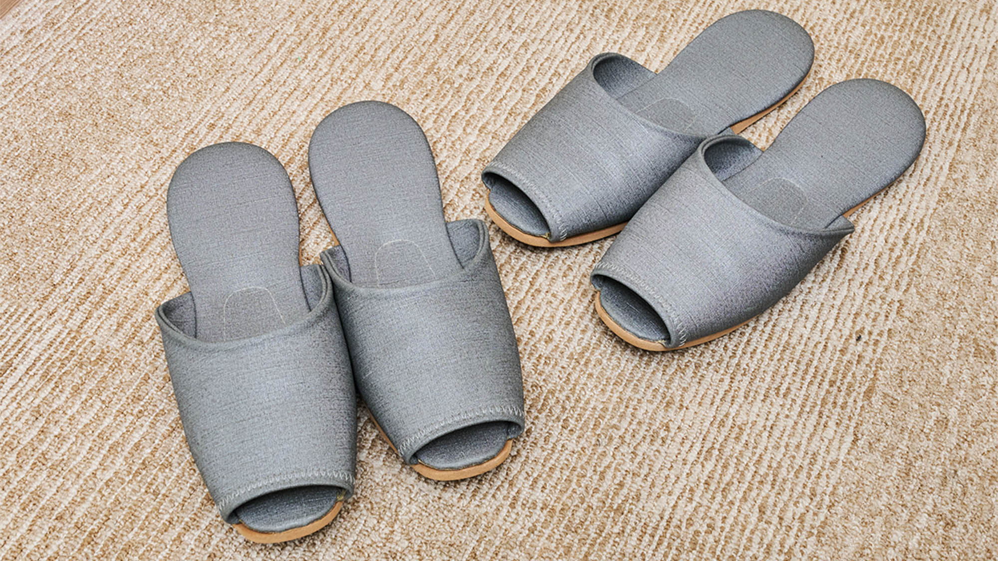 ・【客室スリッパ】靴を脱いでリラックスしてお過ごしいただけます