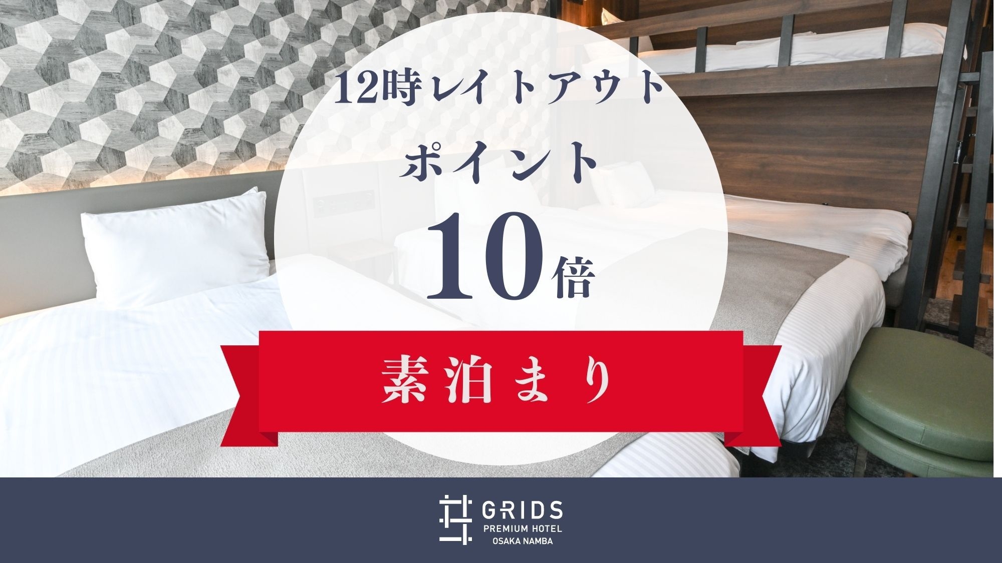 12時アウト、ポイント10倍★素泊まり★　