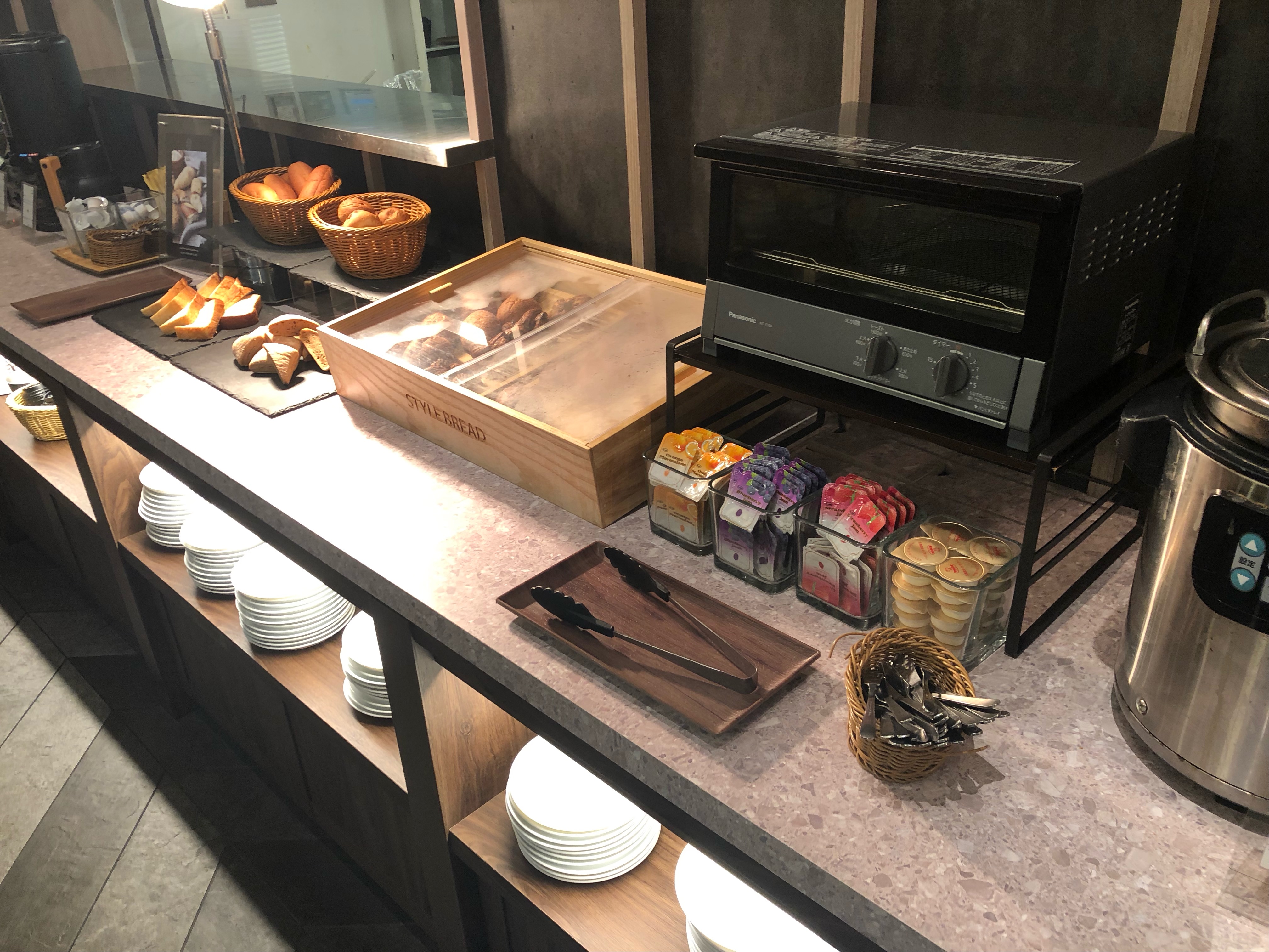 朝食ビュッフェ