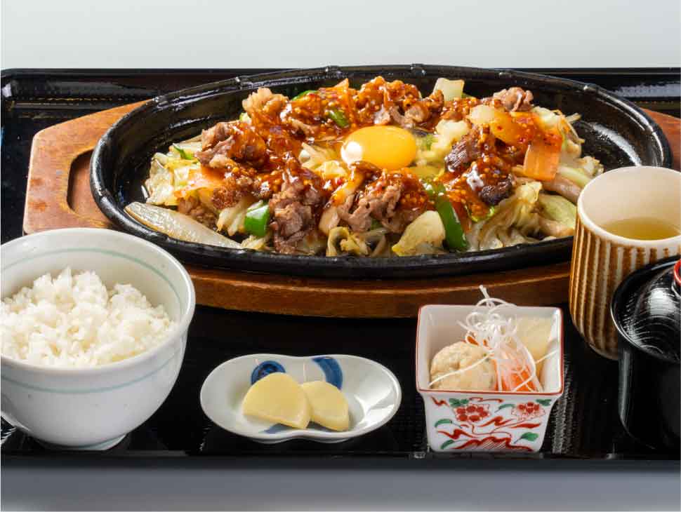 【レストランメニュー】スタミナ焼定食