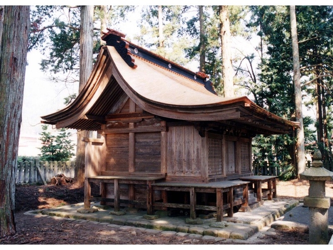 荒城神社　ホテルより約1時間35分