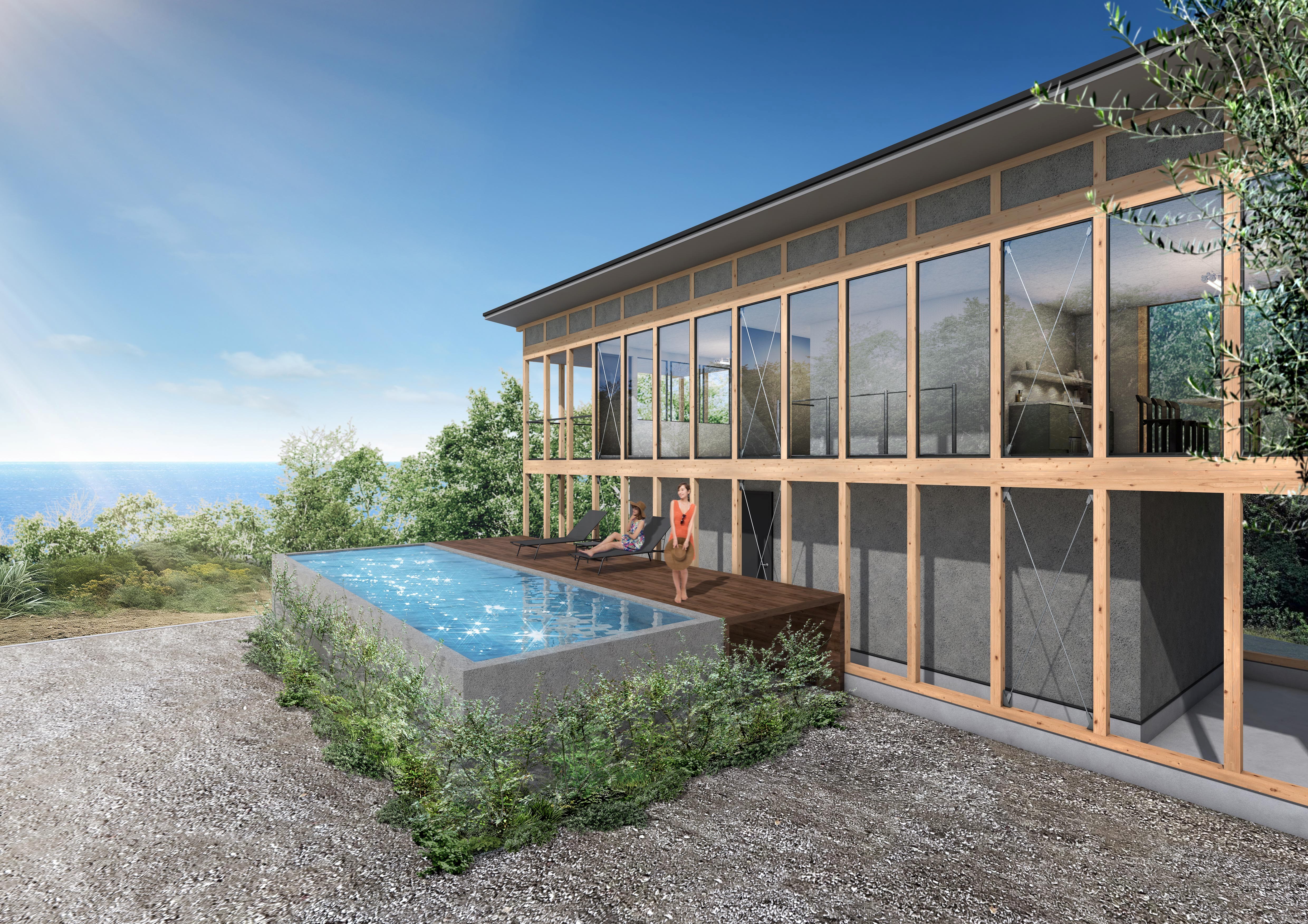 プールハウス　外観イメージ