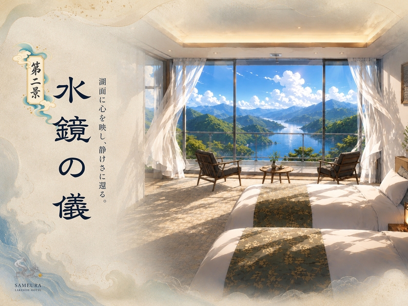 【1日3組限定／2食付】湖と龍の物語を五感でめぐる特別宿泊体験「龍巡湖路」