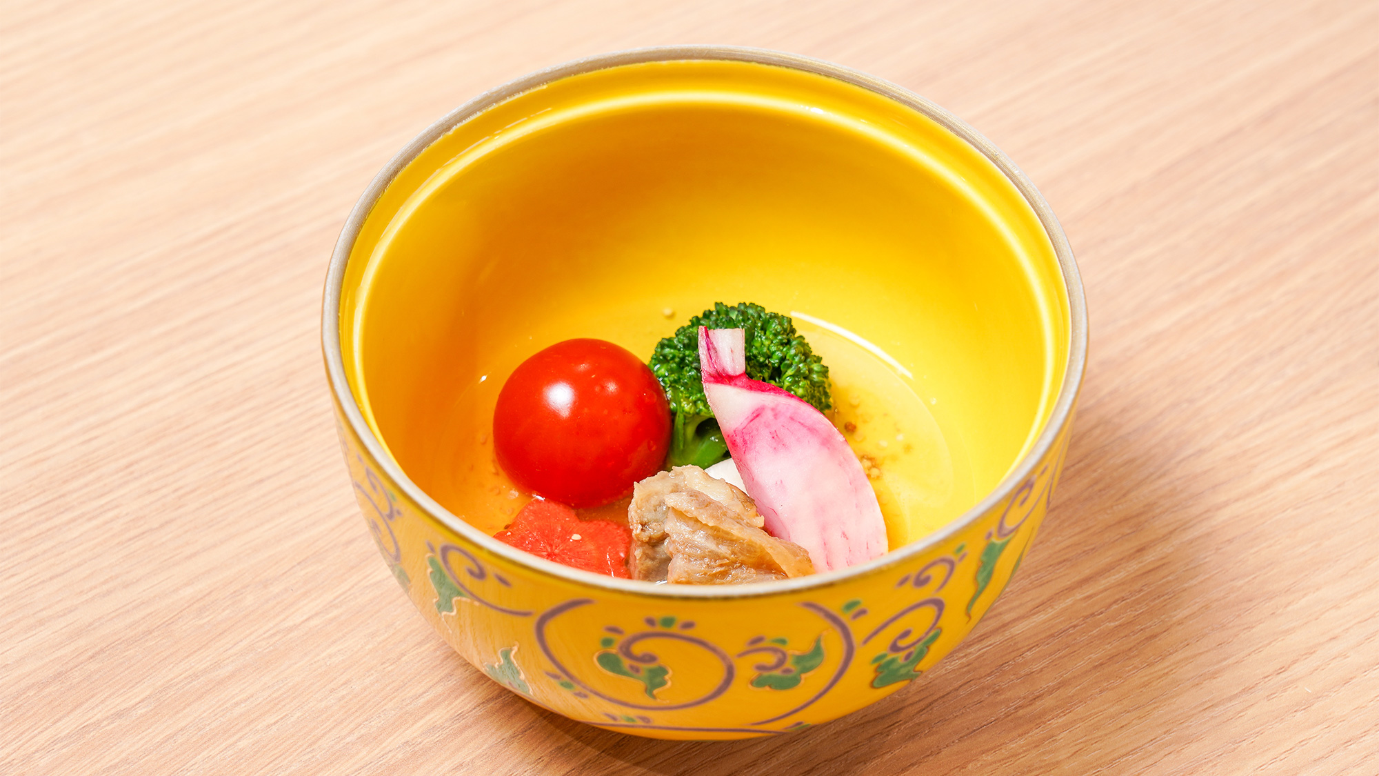 ・【土佐あかうしとれいほく野菜の和風ポトフ】やさしい味わいの和風ポトフで仕上げました