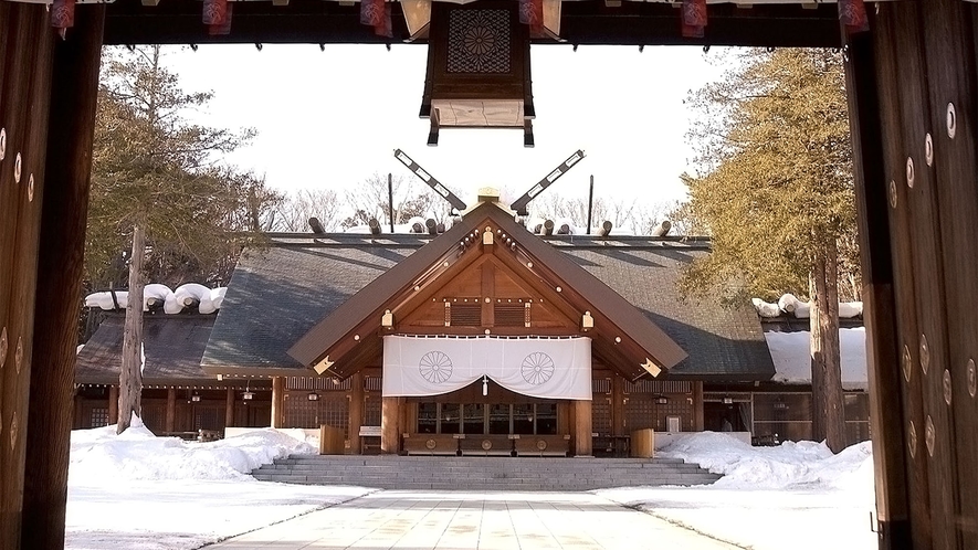 ・【北海道神宮】空気の澄んだ冬の時期の参拝もおすすめです